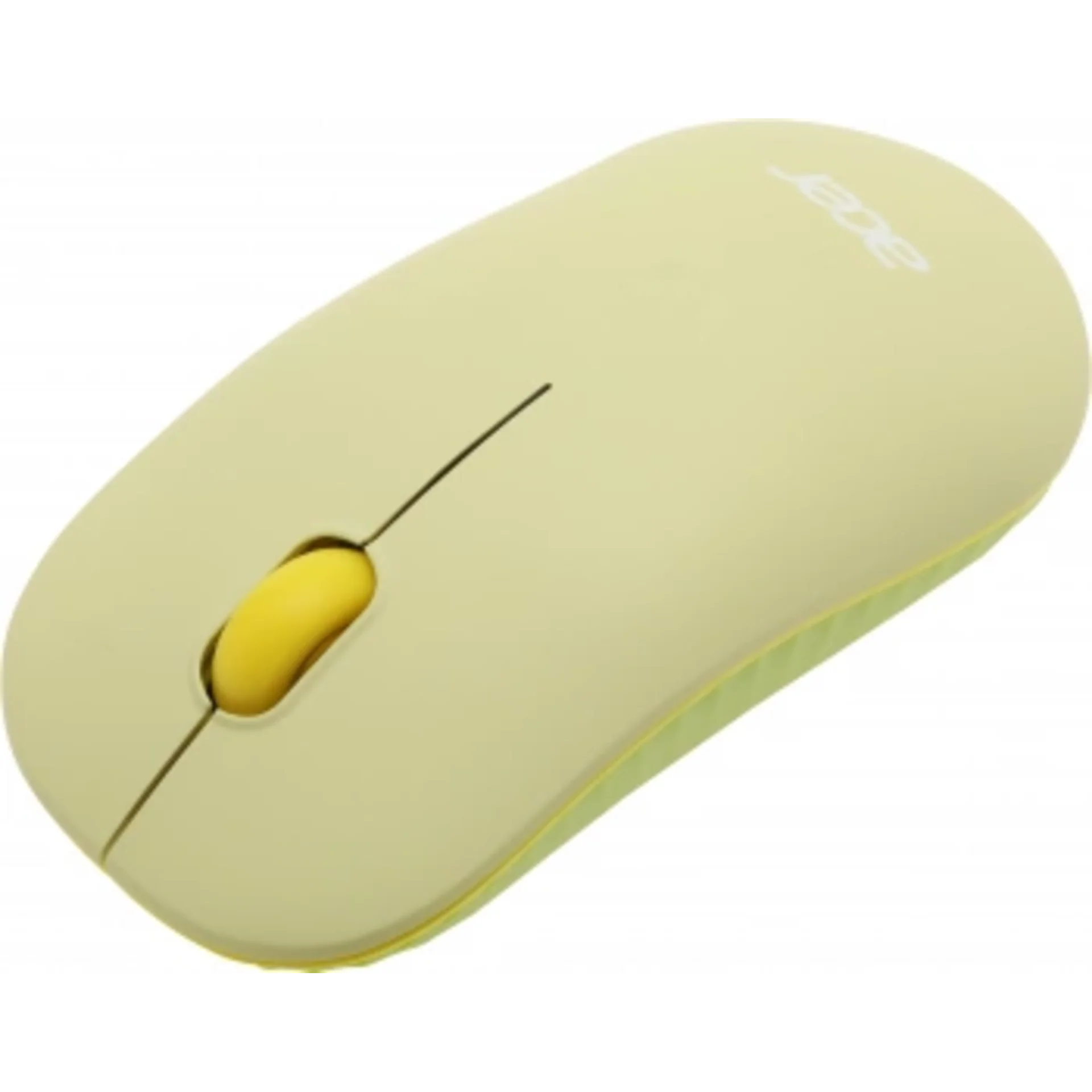 Клавиатура + мышь Acer OCC205 клав:зеленый/желтый мышь:зеленый/желтый USB беспроводная slim