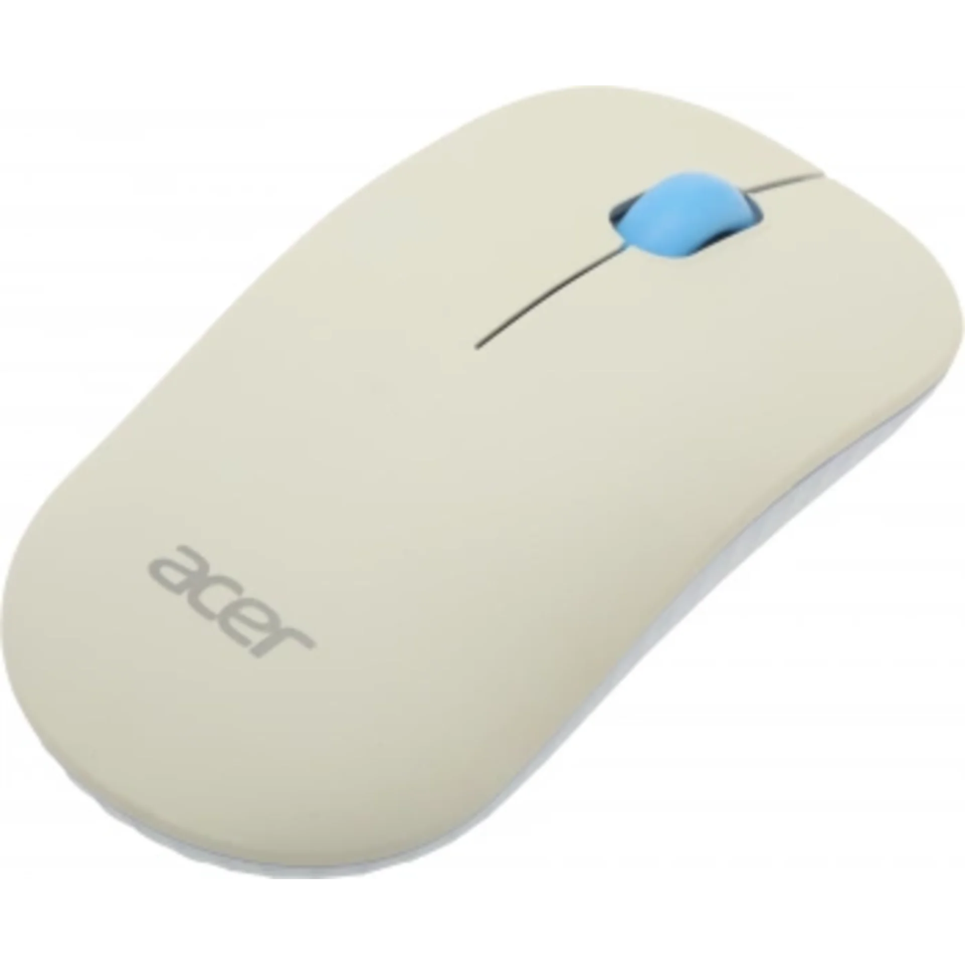 Клавиатура + мышь Acer OCC205 клав:белый/голубой мышь:белый/голубой USB беспроводная slim Multimedia