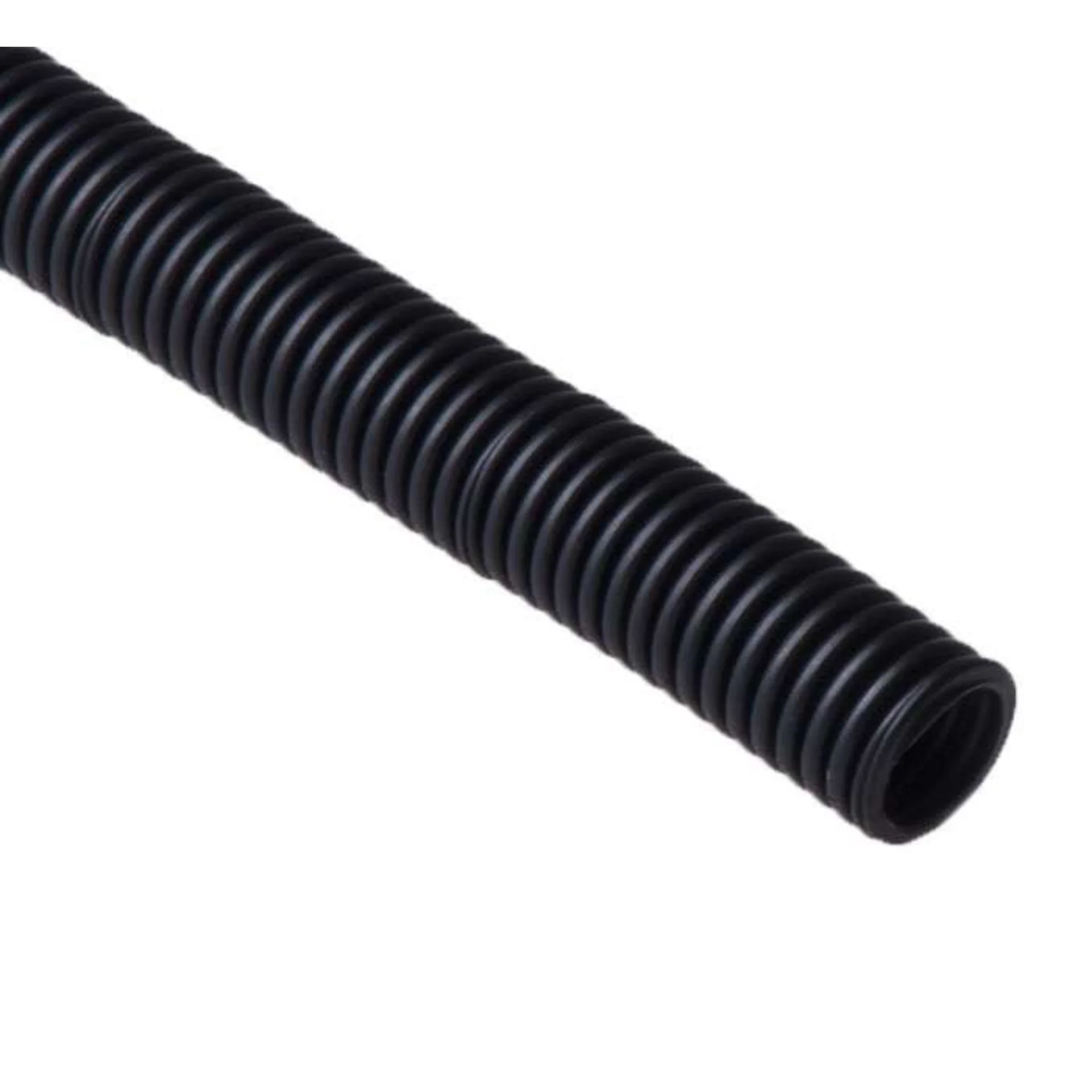 Труба гофрированная ПНД легкая d25мм с протяжкой черн. (уп.20м) Ruvinil 22501(20)