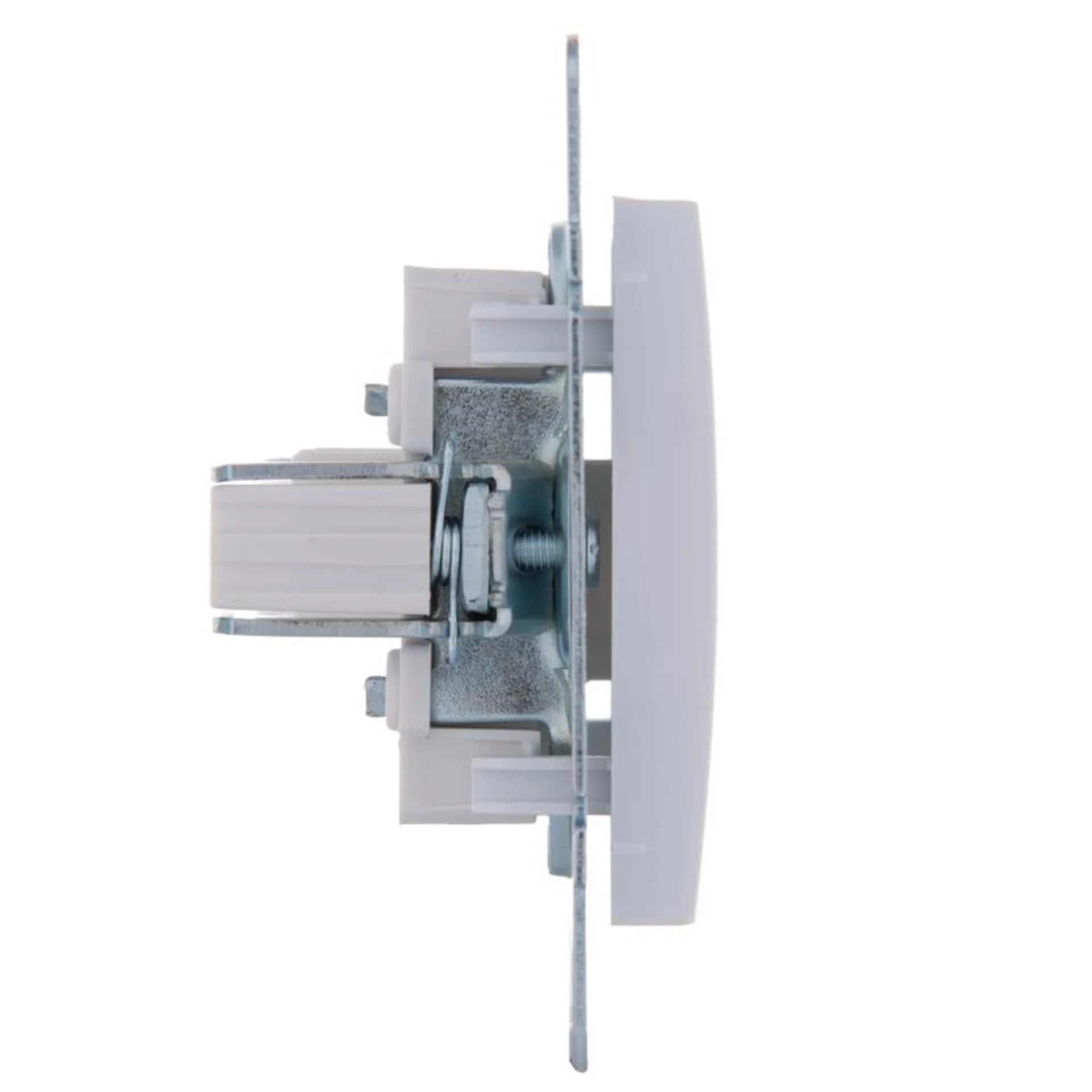 Розетка компьютерная 1-м СП Karina RJ45 механизм бел. LEZARD 707-0288-139