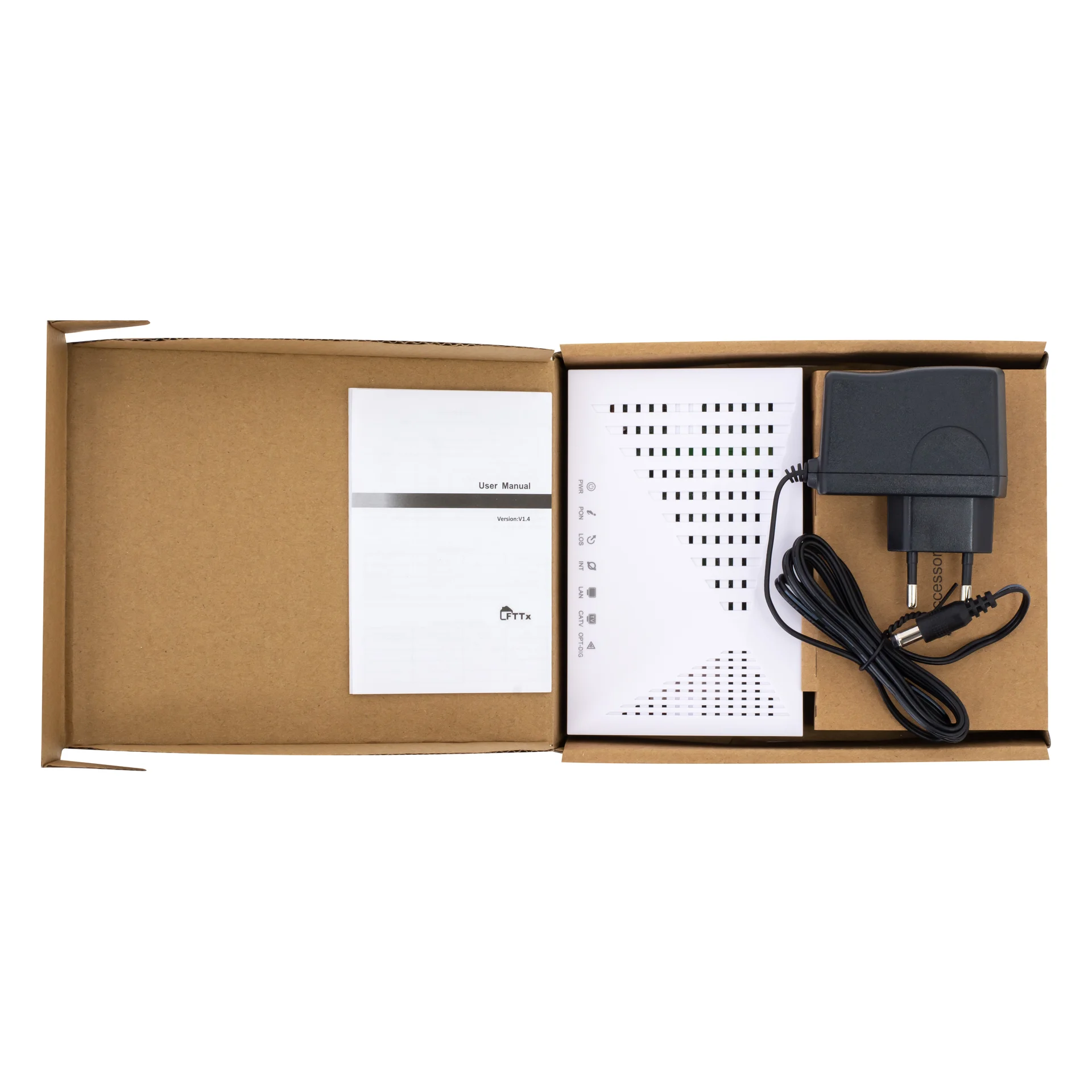 Абонентский терминал ONU GEPON, 1 порт 10/100/1000Base-T, RF совместим с BDCOM