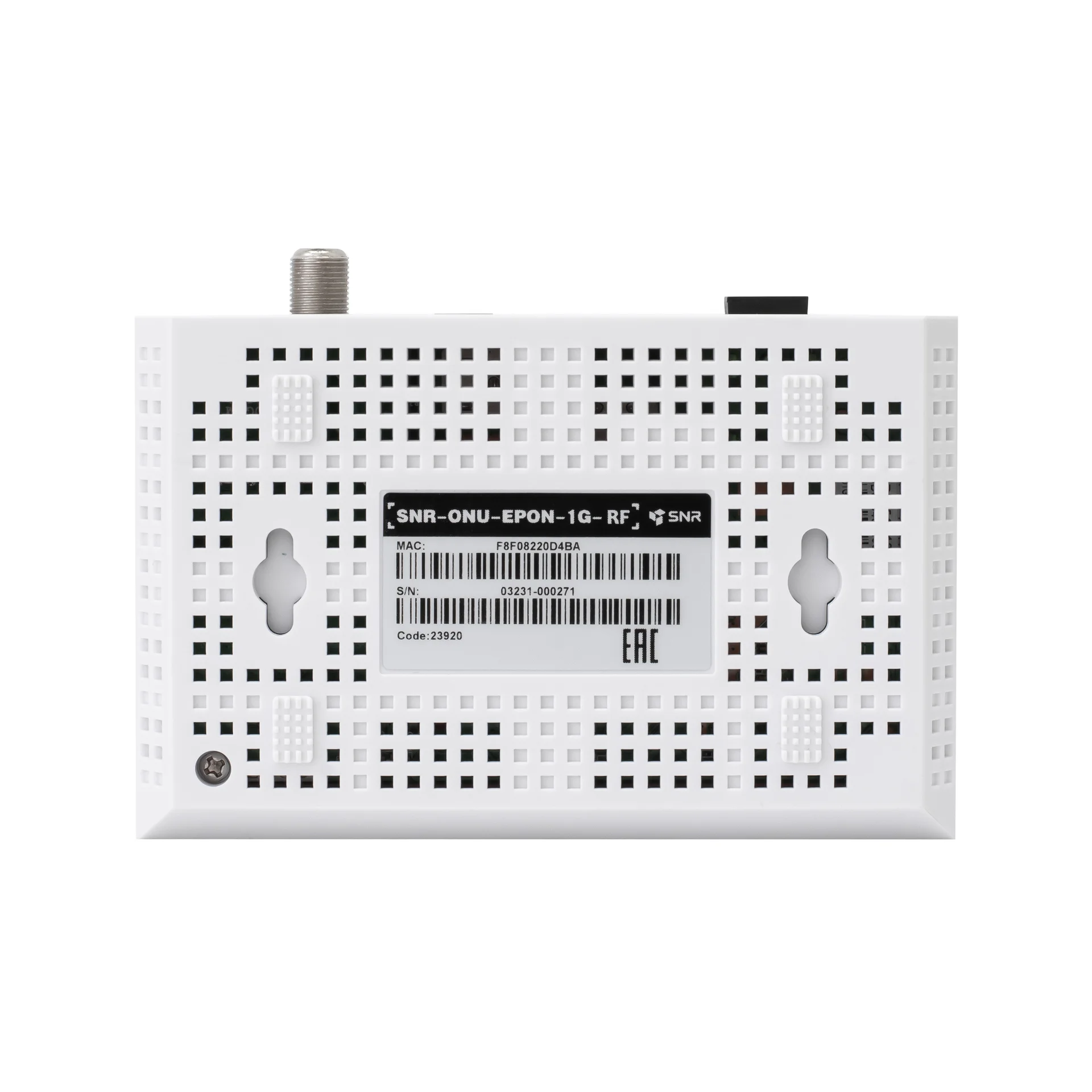 Абонентский терминал ONU GEPON, 1 порт 10/100/1000Base-T, RF совместим с BDCOM