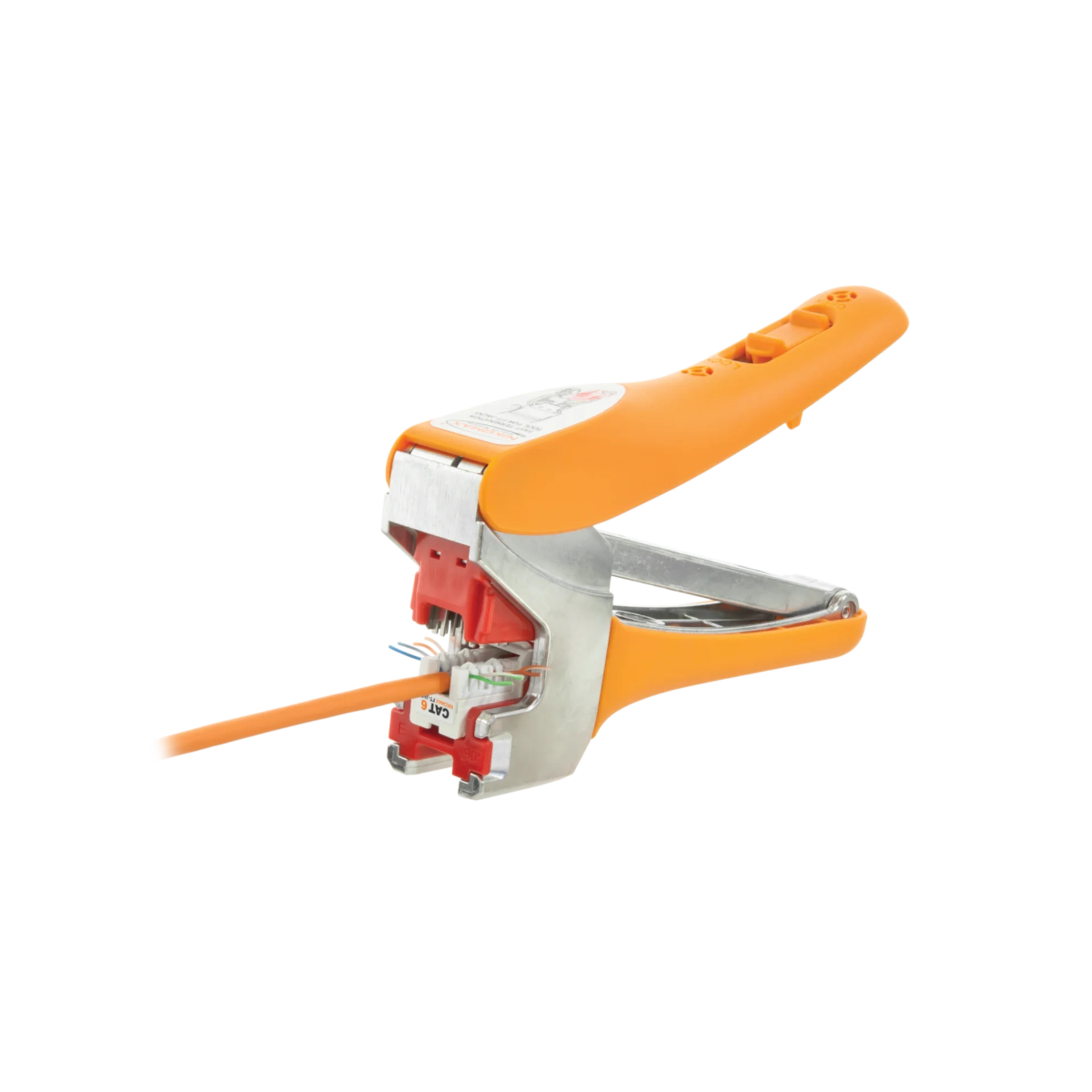 Инструмент NIKOMAX для быстрой заделки коммутационных модулей-вставок типа Keystone системы Fast Termination, серий: FT, AN, LS, 2 насадки в комплекте