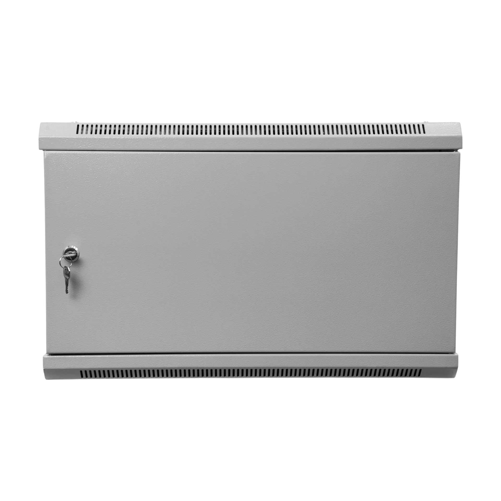 Шкаф телекоммуникационный настенный 6U, 600х450х370мм (металлическая дверь)