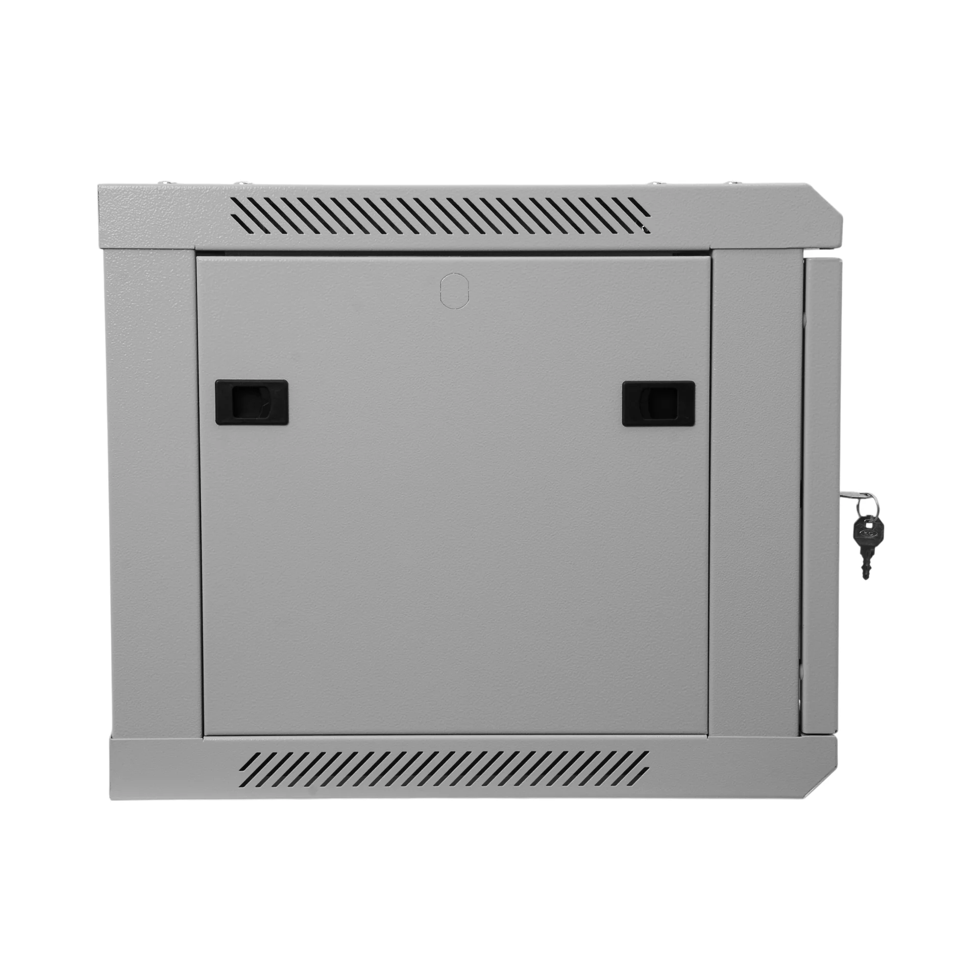 Шкаф телекоммуникационный настенный 6U, 600х450х370мм (металлическая дверь)