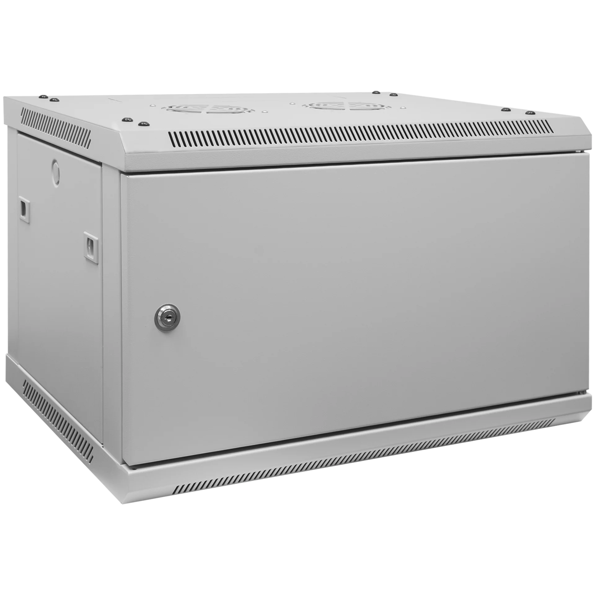 Шкаф телекоммуникационный настенный 9U, 600х450х500 (ШхГхВ), дверь металлическая