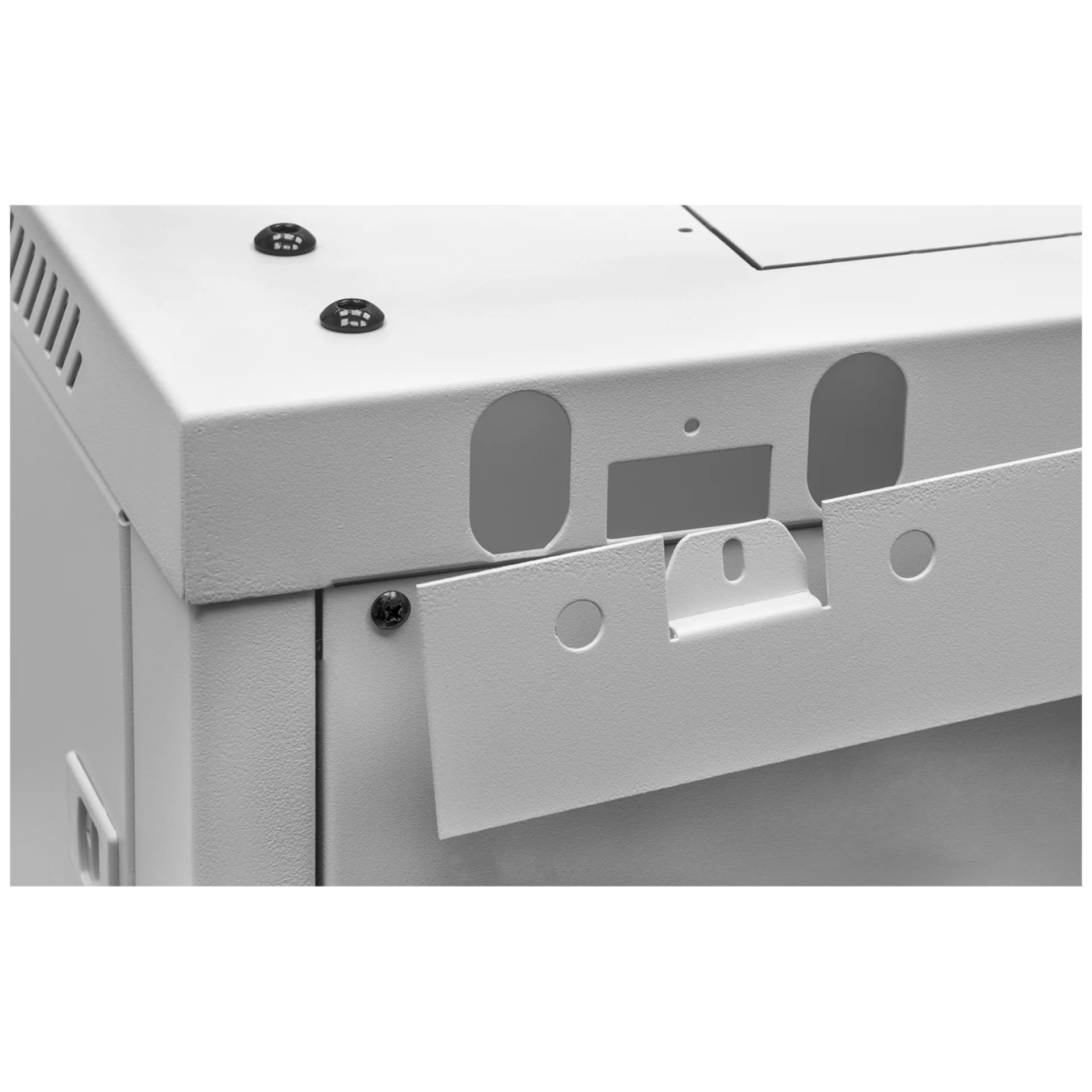 Шкаф телекоммуникационный настенный 9U, 600х450х500 (ШхГхВ), дверь металлическая