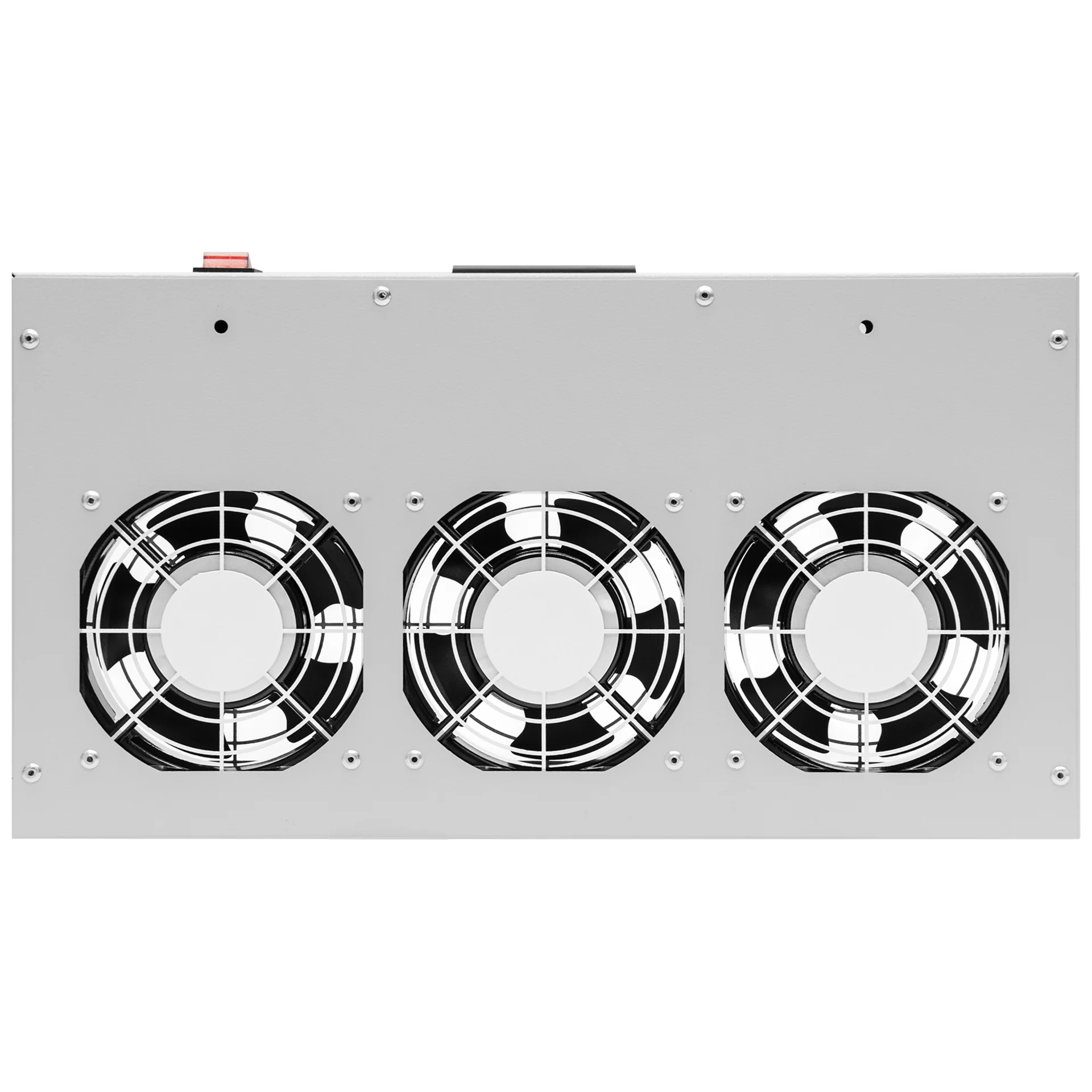 Модуль вентиляторный 19", 3 вентилятора, регулируемая глубина 230-415мм, с цифровым терморегулятором