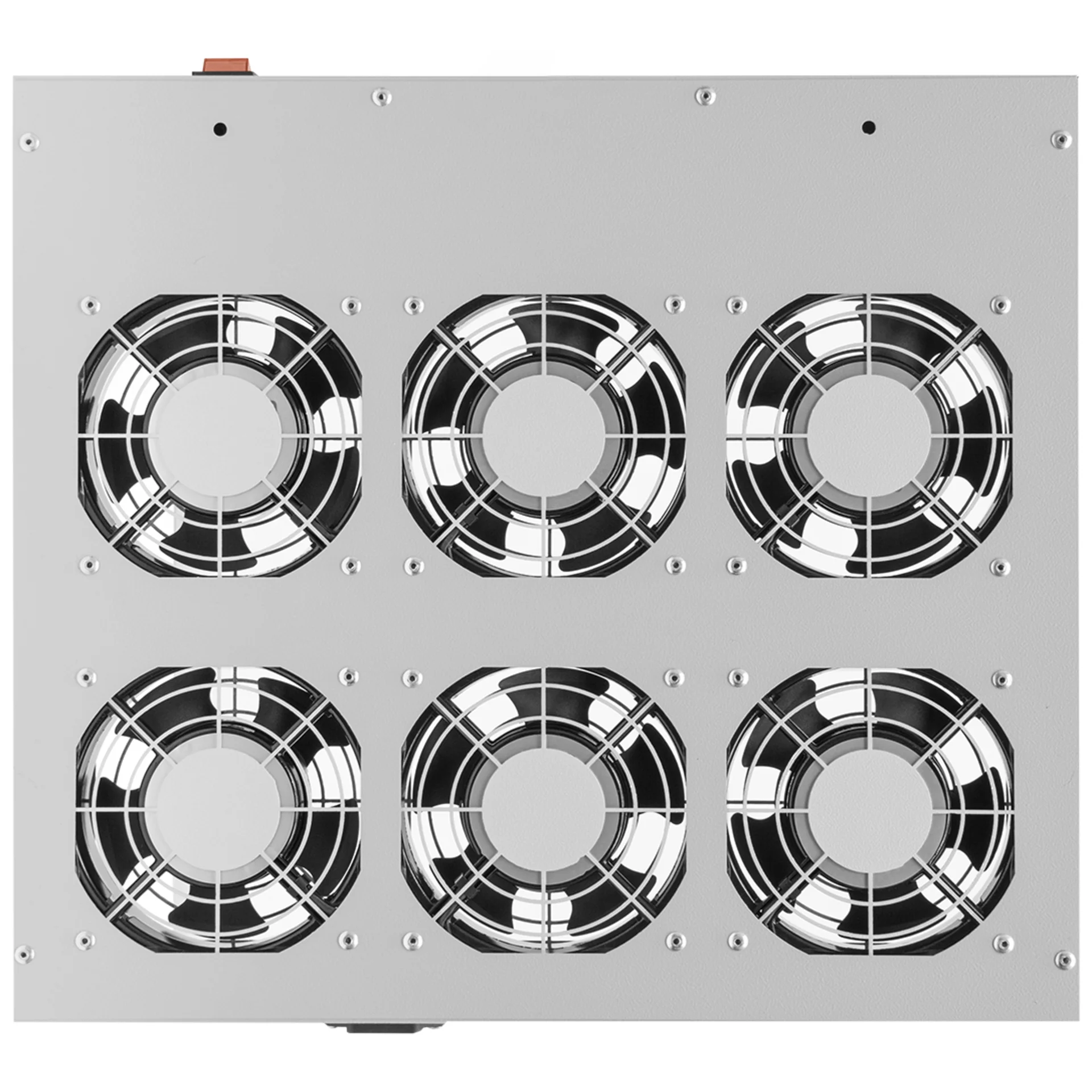 Модуль вентиляторный 19", 6 вентиляторов, регулируемая глубина 460-830мм, без терморегулятора