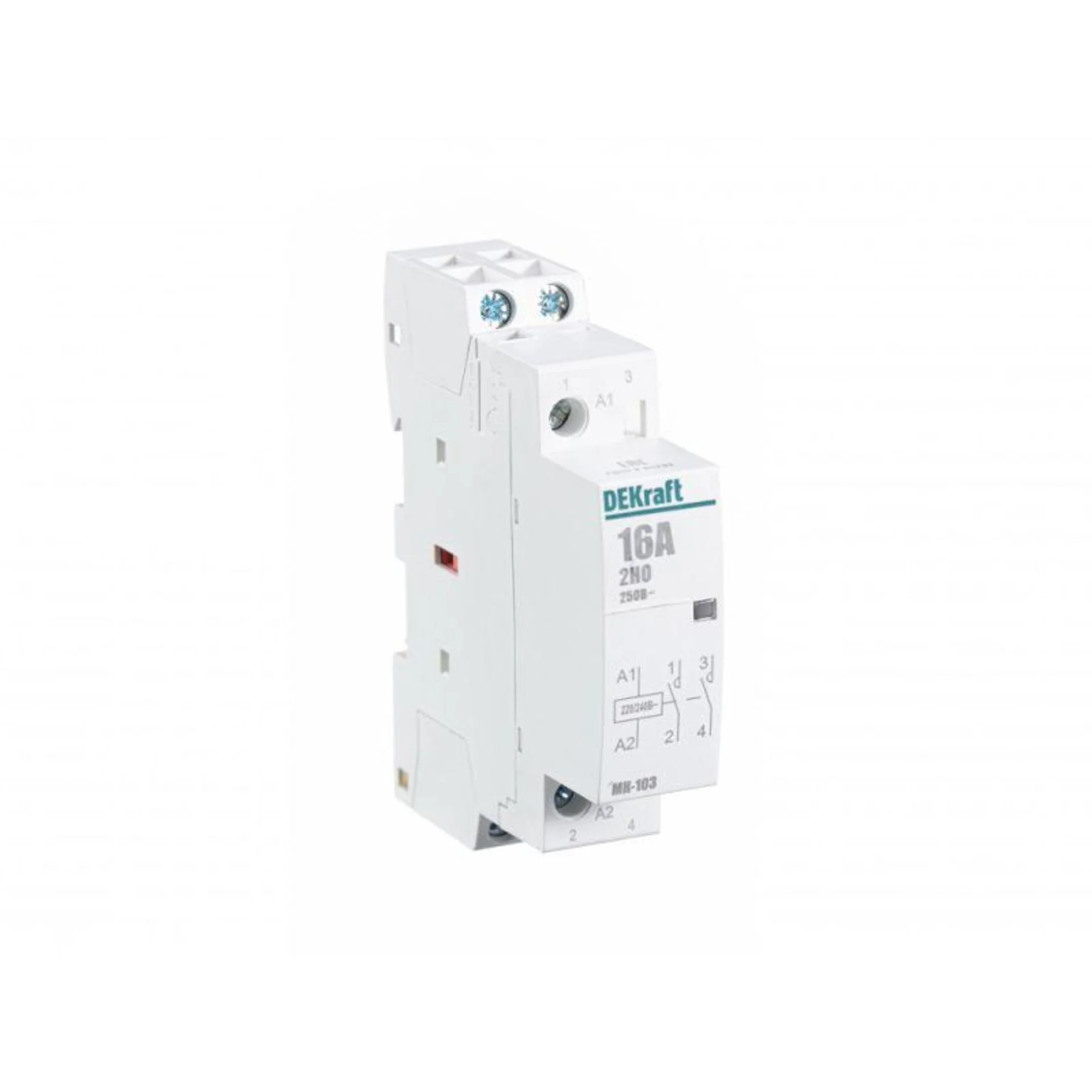 Контактор модульный МК-103 2НО 16А 230В DEKraft 18050DEK