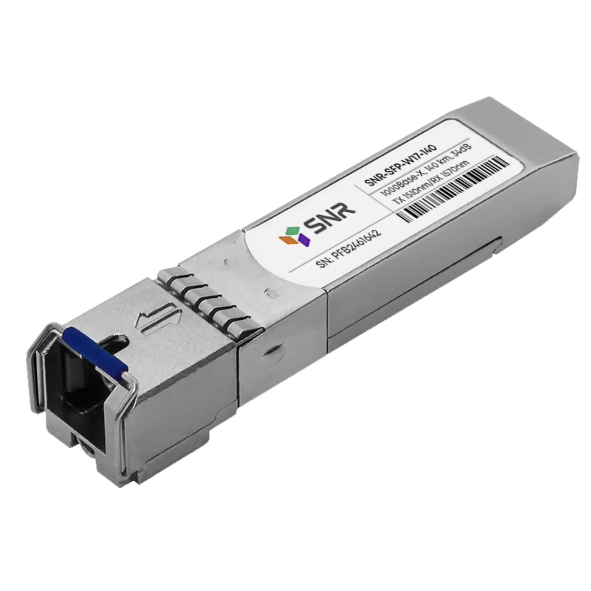 Модуль SFP WDM, дальность до 140км (34dB), 1510/1570нм