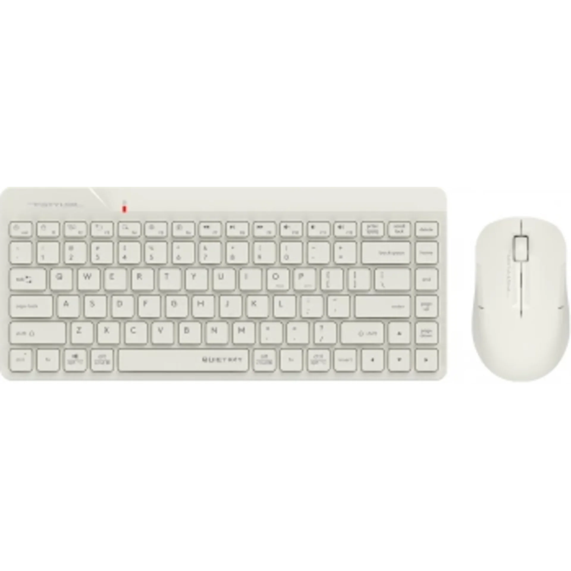 Клавиатура + мышь A4Tech Fstyler FG2200 Air2 клав:бежевый мышь:бежевый USB беспроводная slim