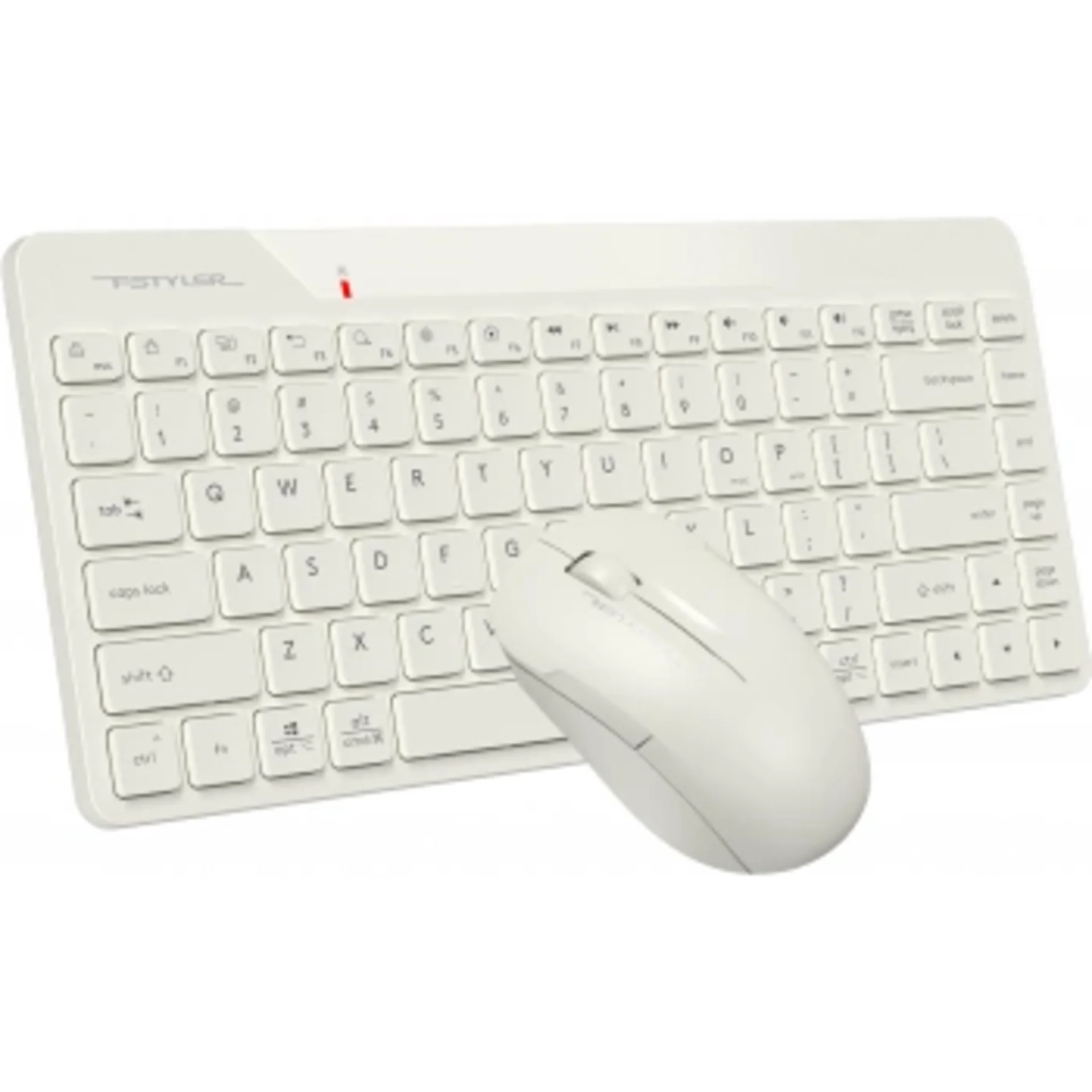 Клавиатура + мышь A4Tech Fstyler FG2200 Air2 клав:бежевый мышь:бежевый USB беспроводная slim