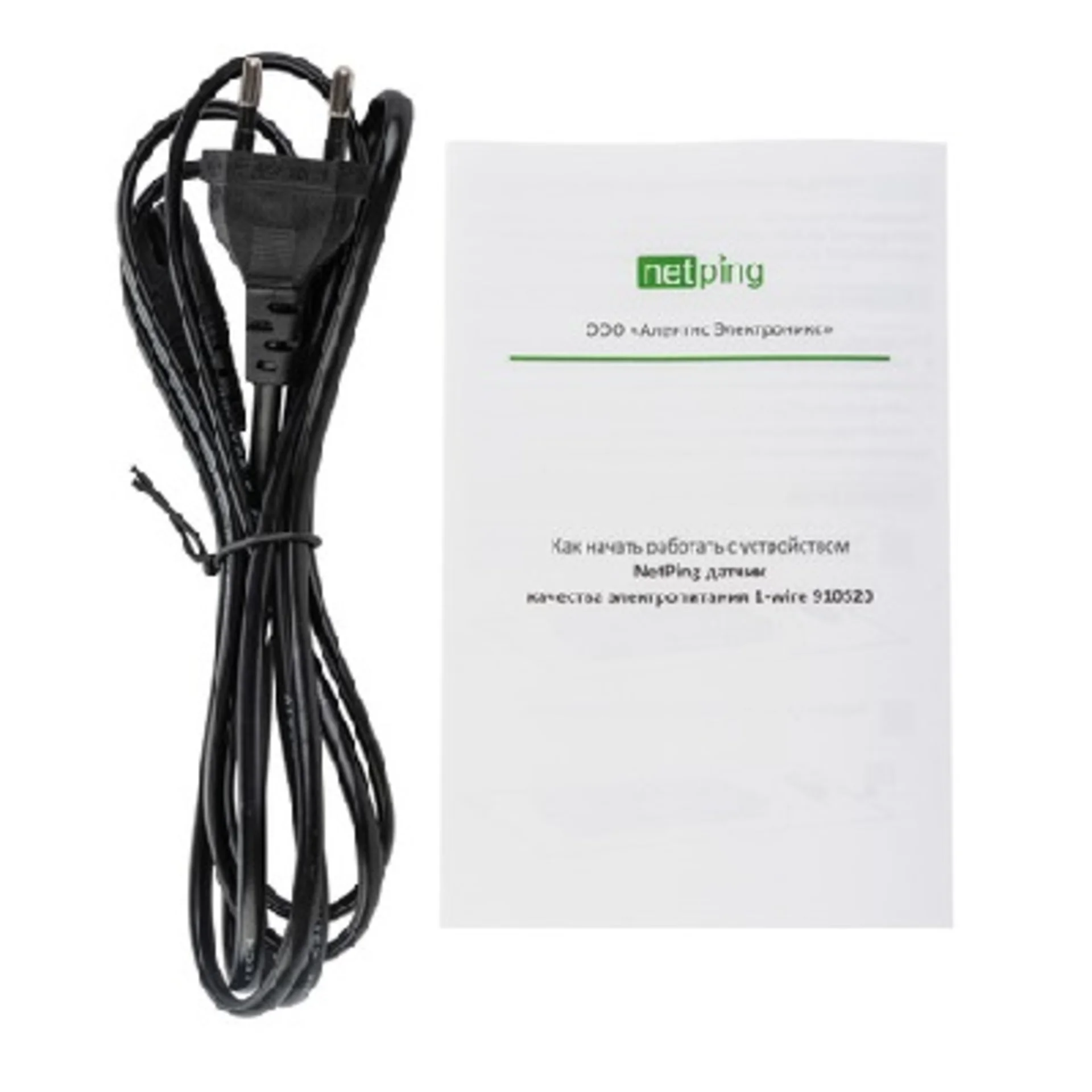 NetPing датчик качества электропитания 1-wire 910S20