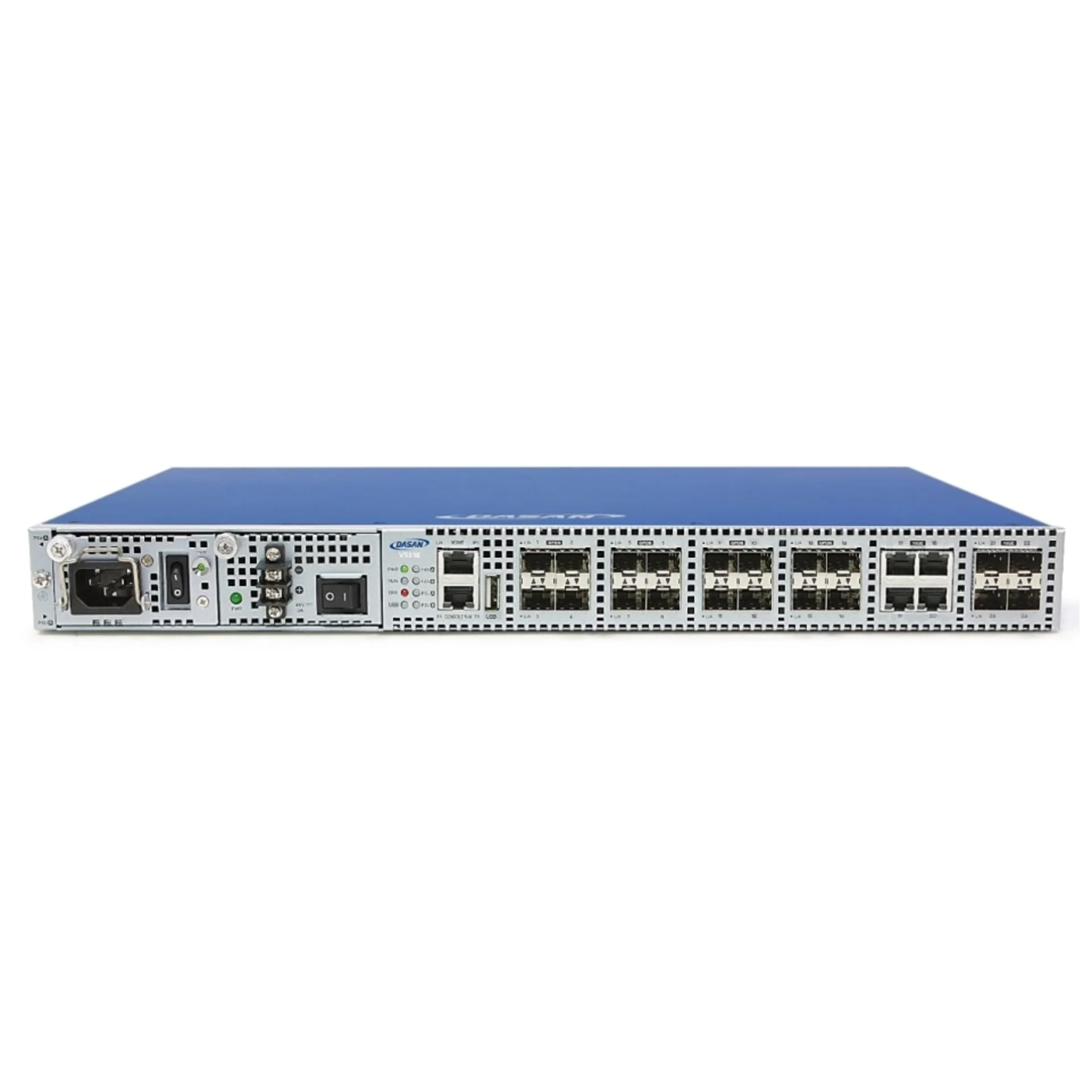 Станционный терминал OLT с 16 портами GPON (SFP) и 4 порта 10G/SFP+, 4 портами 10/100/1000-Base-T/SFP (уценка 1)