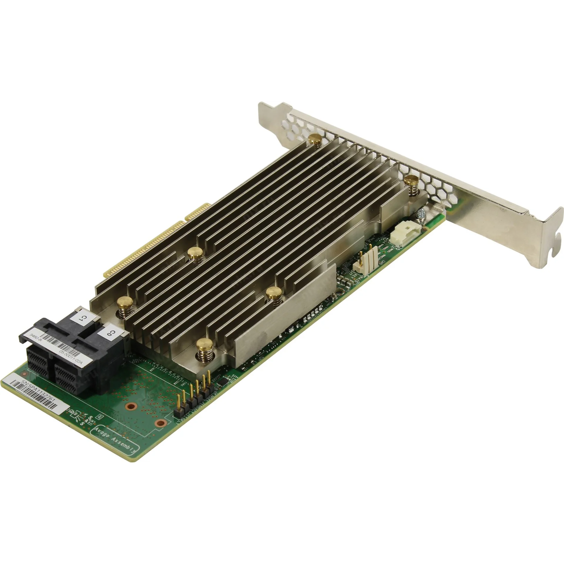 Контроллер LSI MegaRAID SAS 9460-8i, 05-50011-02, 12Gb/s, SAS/SATA/NVMe 8-port int