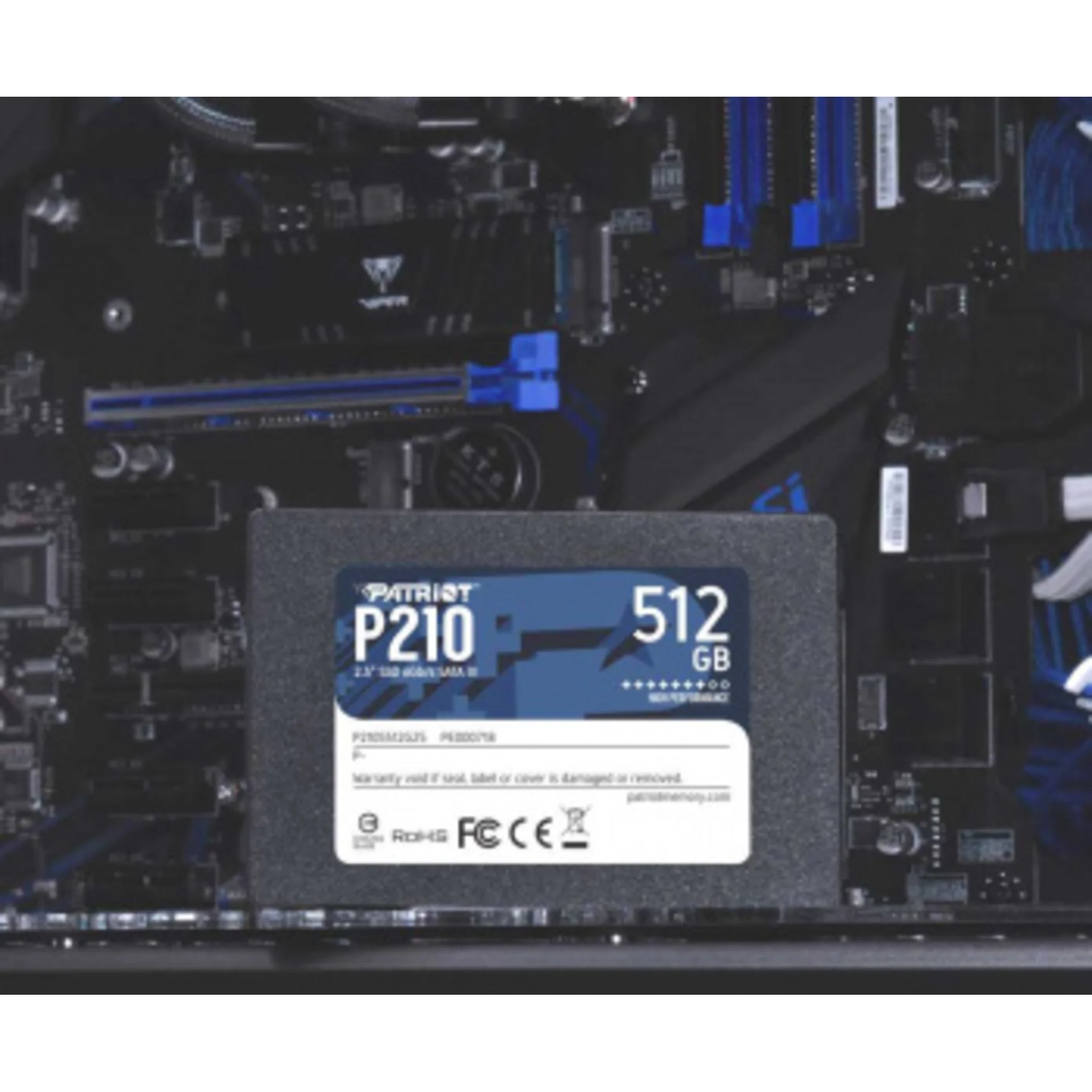 Накопитель SSD Patriot SATA-III 512GB P210S512G25 P210 2.5"