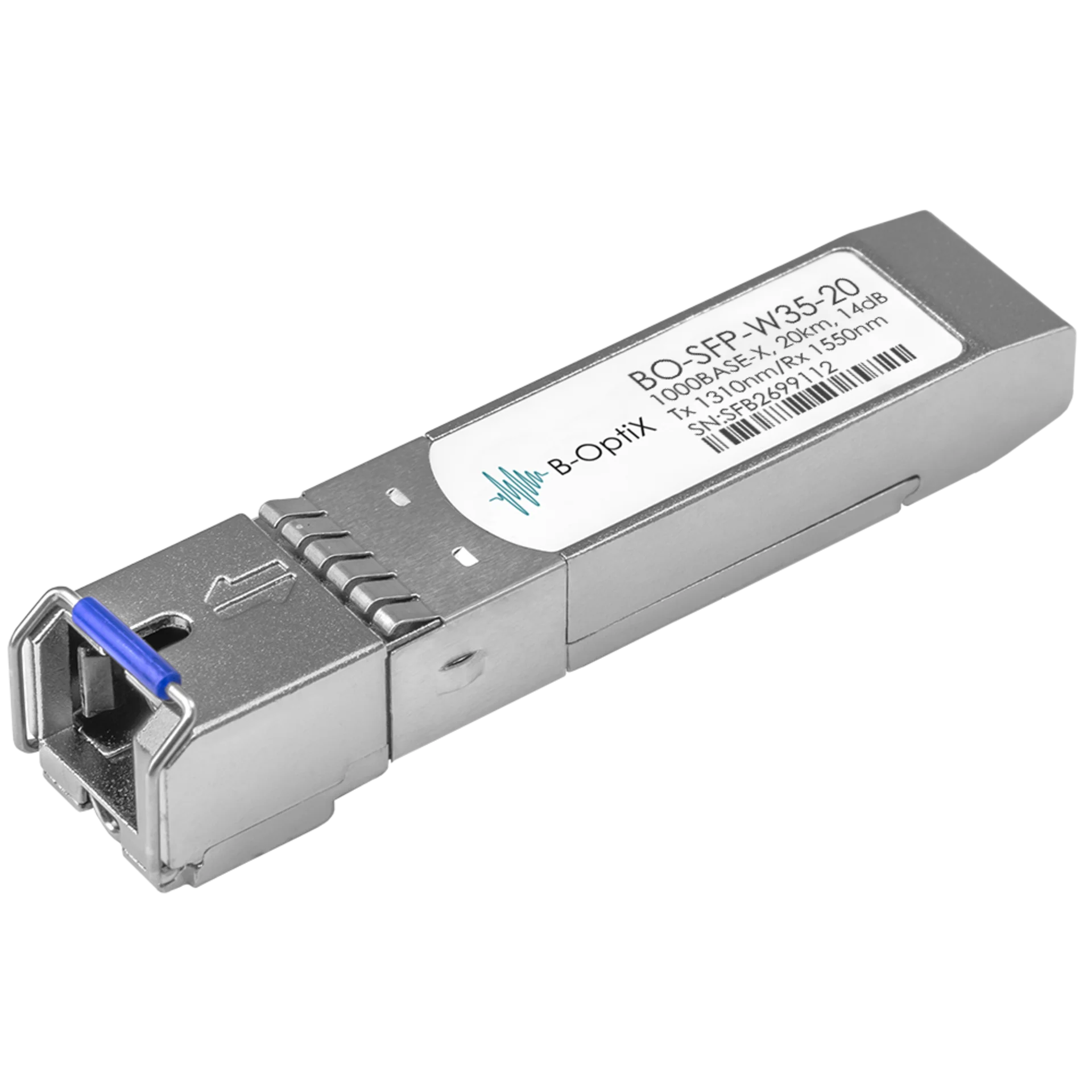 Модуль B-OptiX SFP WDM, дальность до 20км (14dB), 1310нм