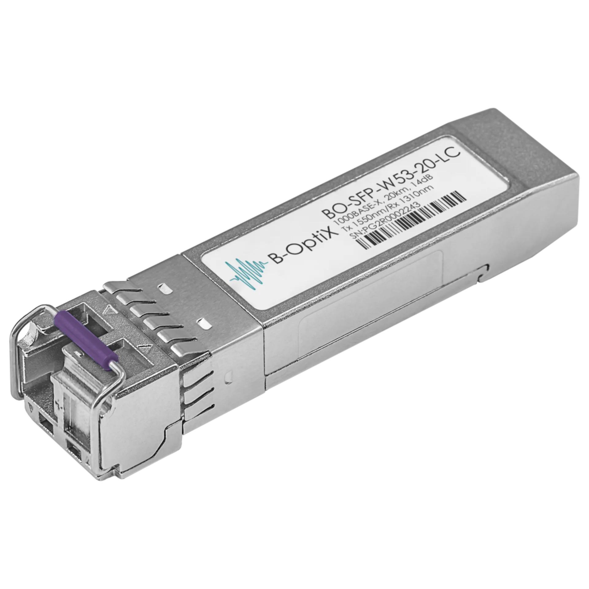 Модуль B-OptiX SFP WDM, дальность до 20км LC (14dB), 1550нм