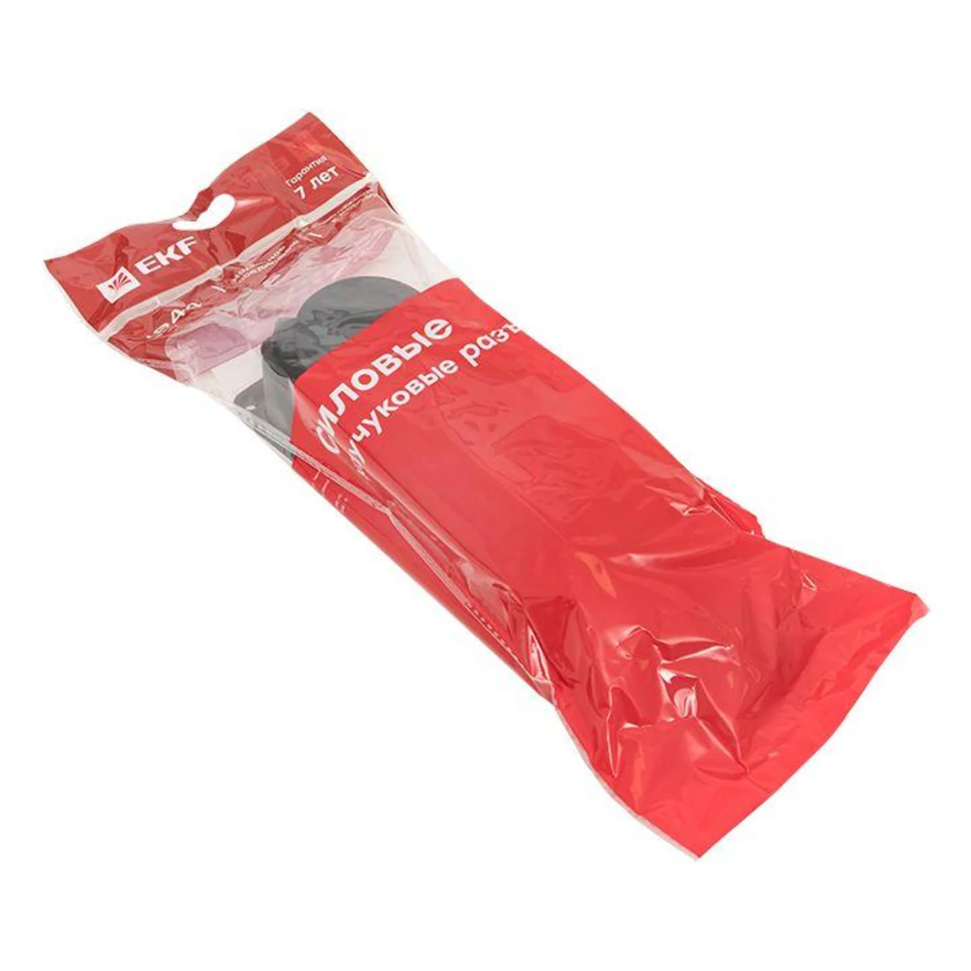 Розетка 3-м 16А IP44 2P+PE 230В с защ. крышками каучук EKF RPS-015-16-230-44