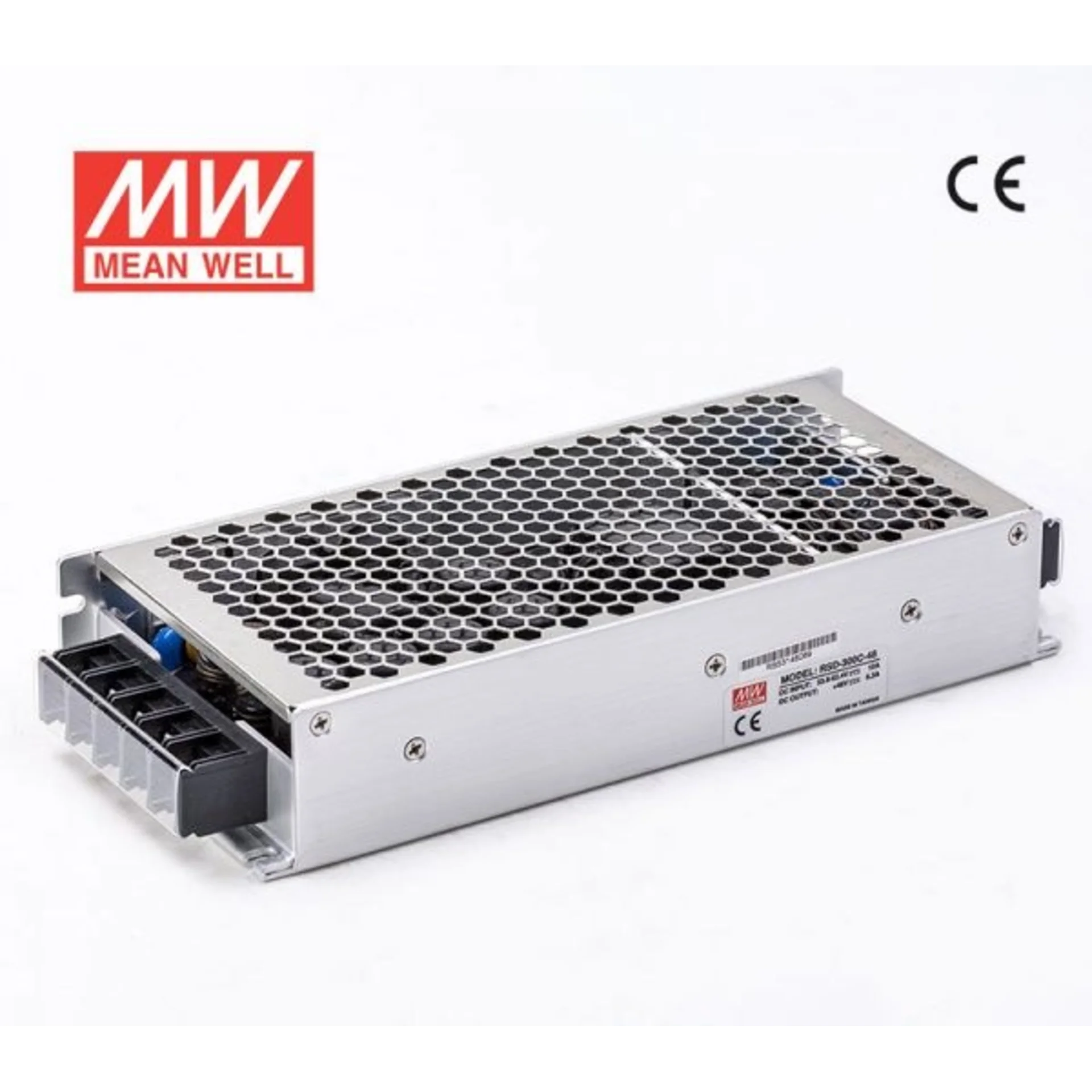 RSD-300C-48 Преобразователь: DC/DC; 300Вт; Uвх:33.6...62.4В; Uвых: 48ВDC; Iвых:6.3А, Mean Well