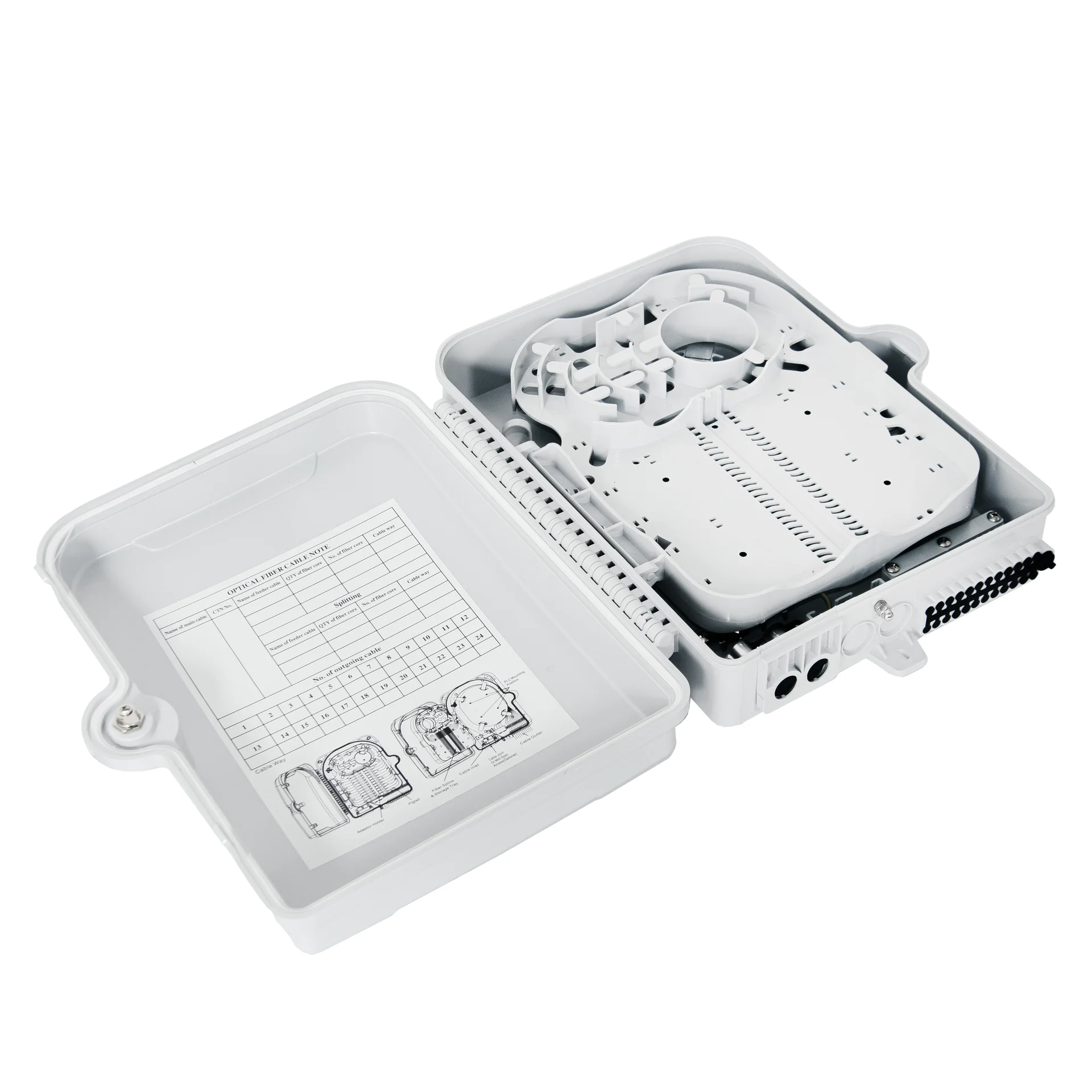 Коробка распределительная оптическая SNR-FTTH-FDB-24L