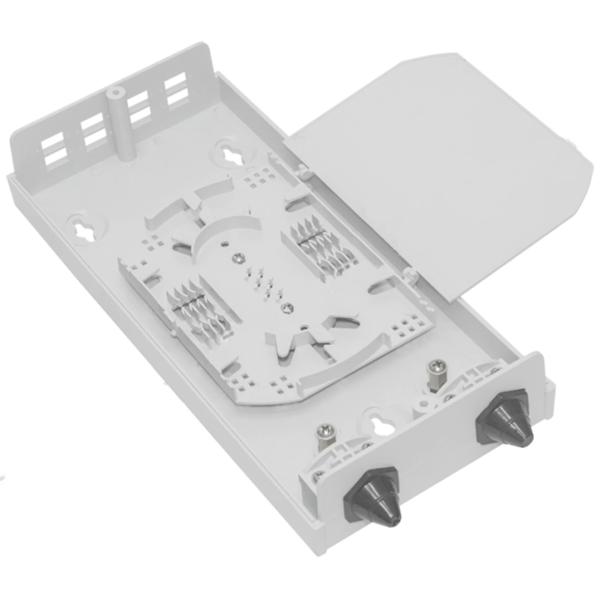 Кросс оптический настенный, 8 портов