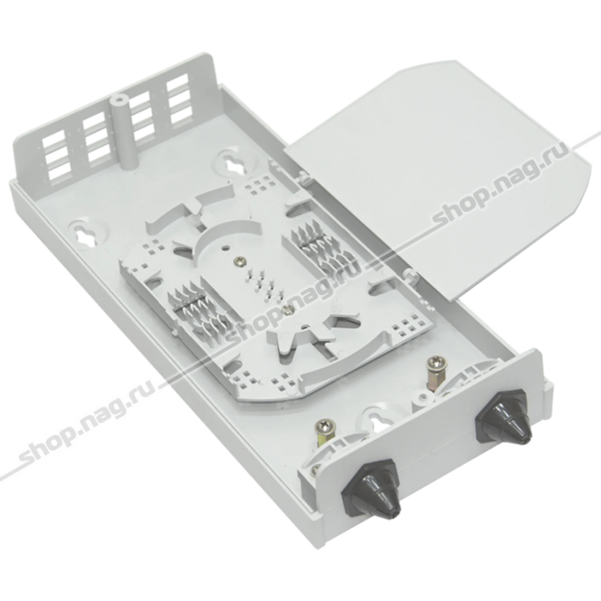 Кросс оптический настенный, 12 портов