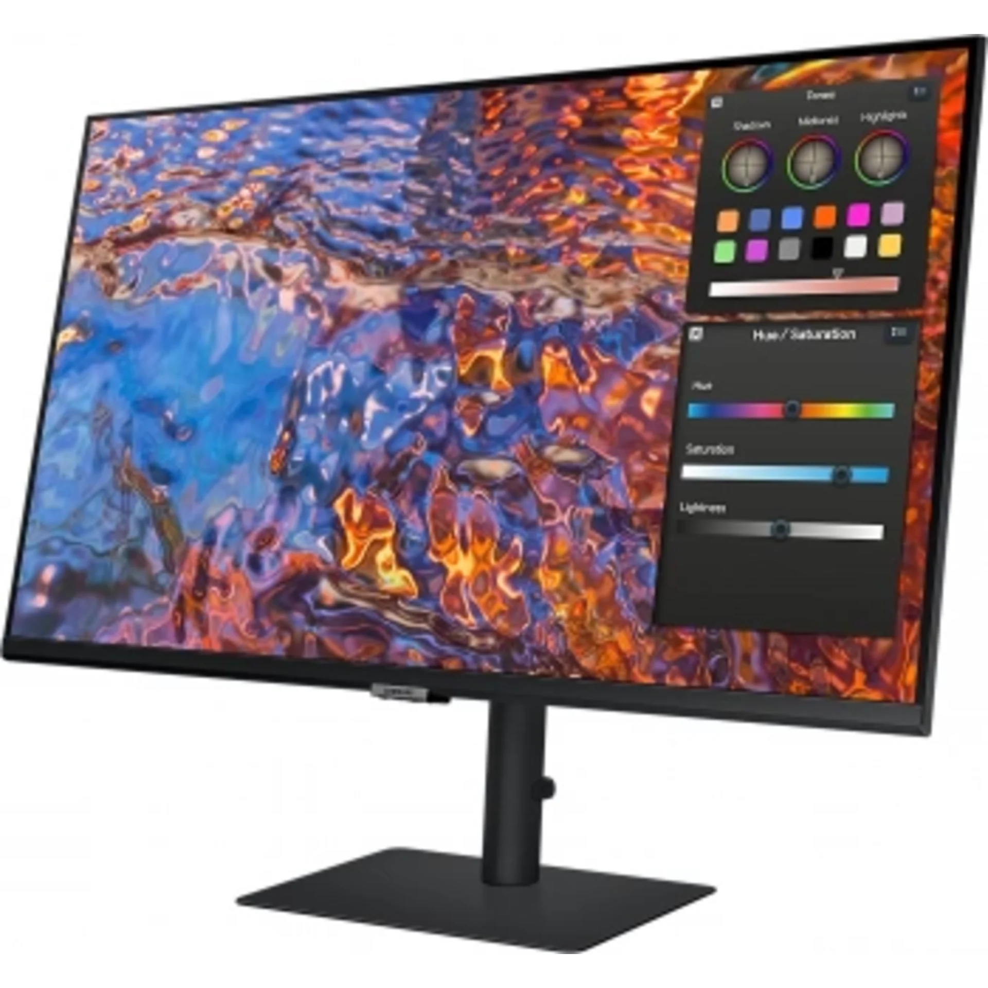 Монитор Samsung 32" ViewFinity S8 S32B800PXI черный IPS LED 5ms 16:9 HDMI полуматовая HAS Piv 350cd