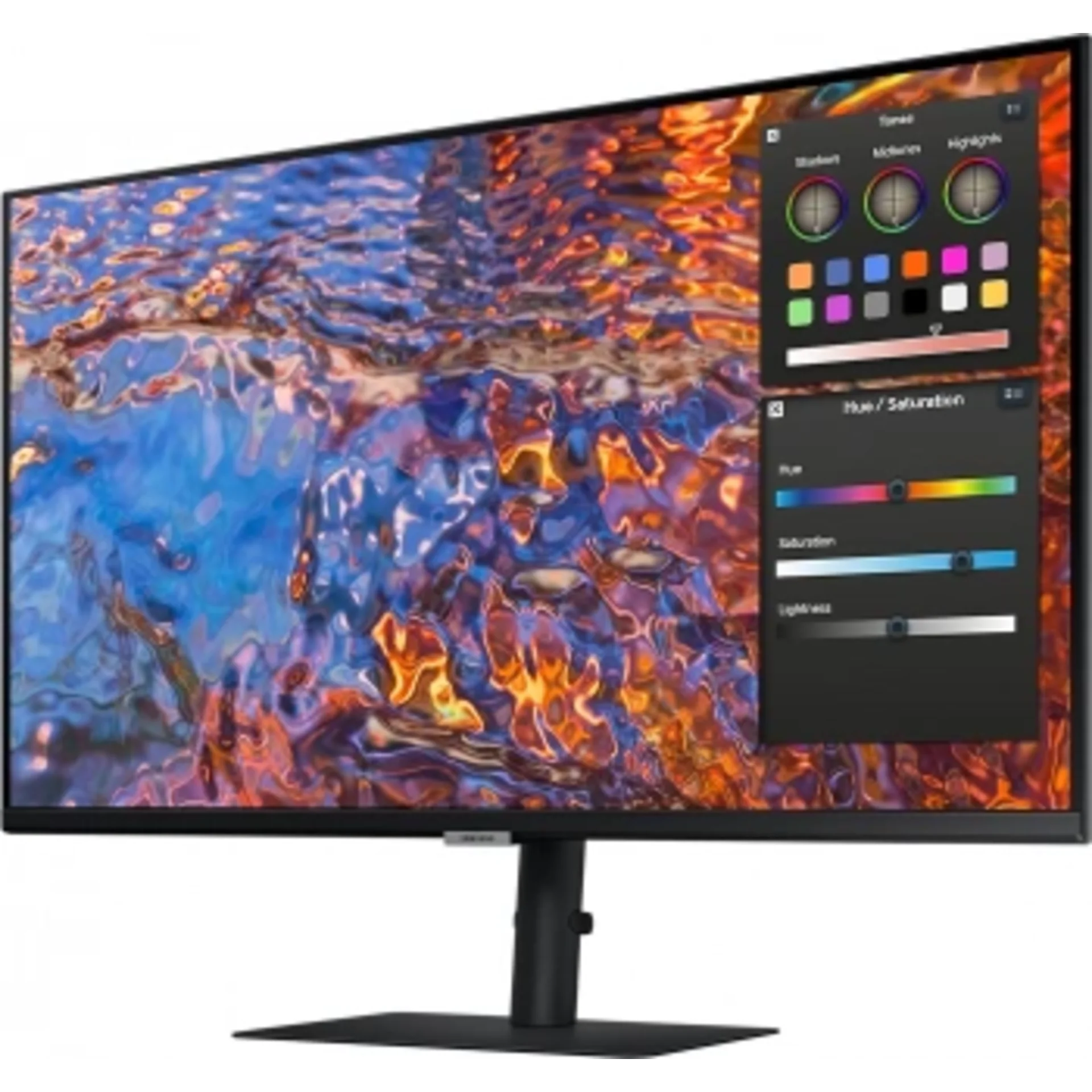Монитор Samsung 32" ViewFinity S8 S32B800PXI черный IPS LED 5ms 16:9 HDMI полуматовая HAS Piv 350cd