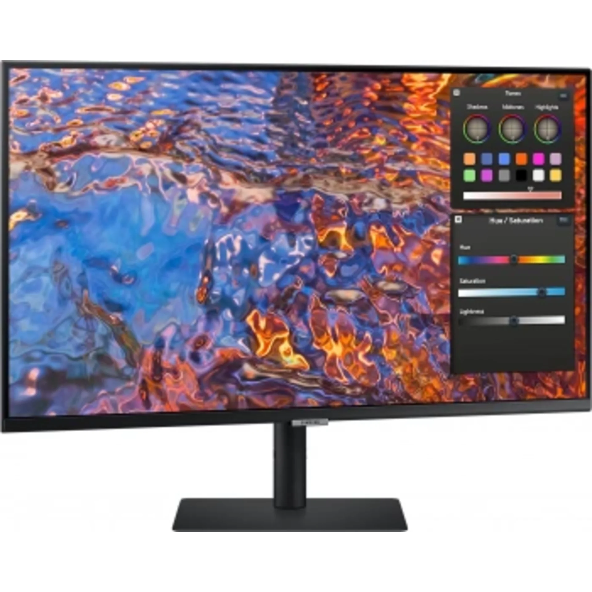 Монитор Samsung 32" ViewFinity S8 S32B800PXI черный IPS LED 5ms 16:9 HDMI полуматовая HAS Piv 350cd