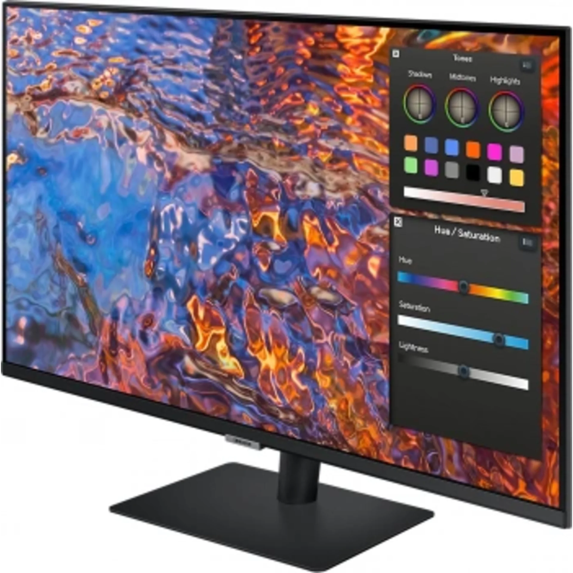 Монитор Samsung 32" ViewFinity S8 S32B800PXI черный IPS LED 5ms 16:9 HDMI полуматовая HAS Piv 350cd