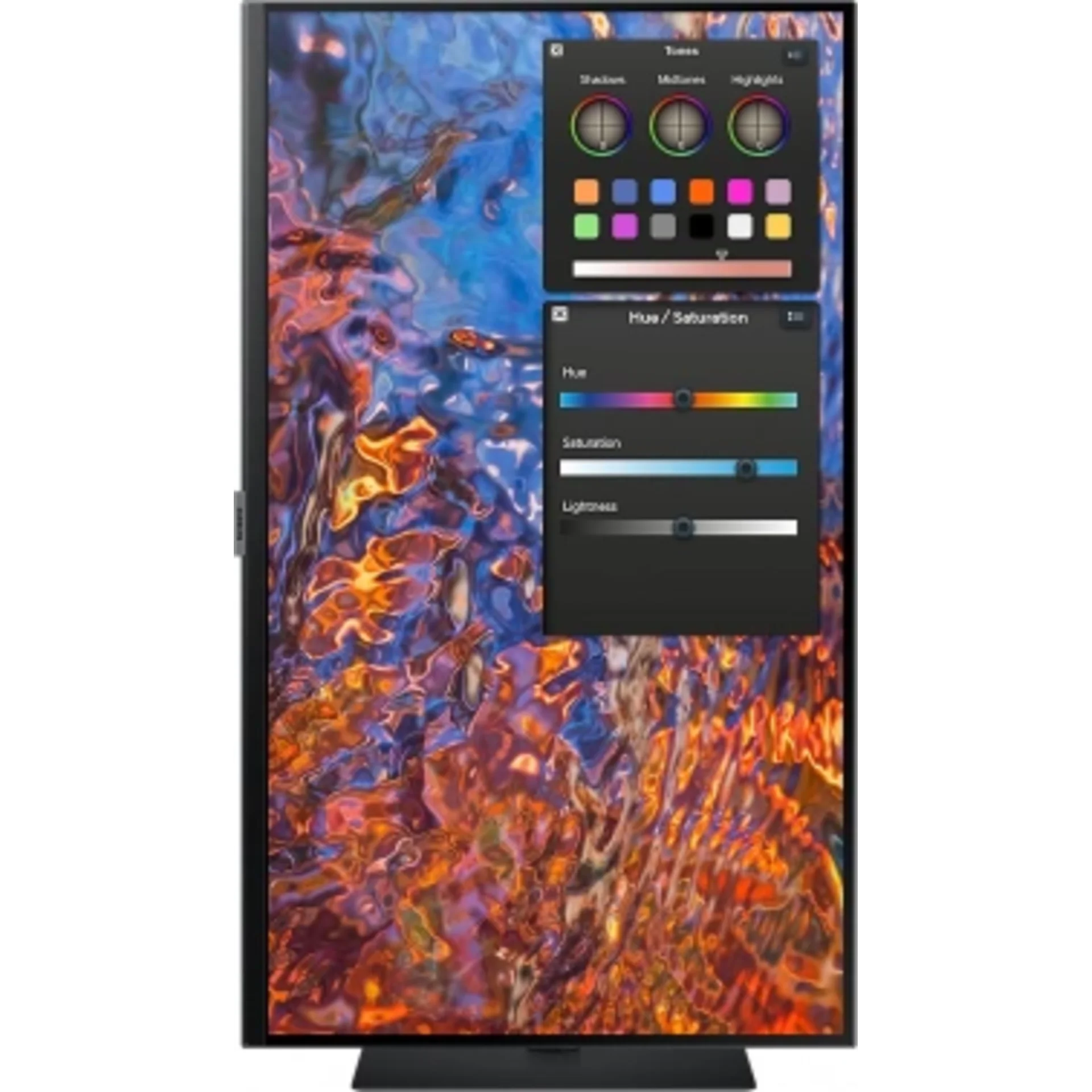 Монитор Samsung 32" ViewFinity S8 S32B800PXI черный IPS LED 5ms 16:9 HDMI полуматовая HAS Piv 350cd