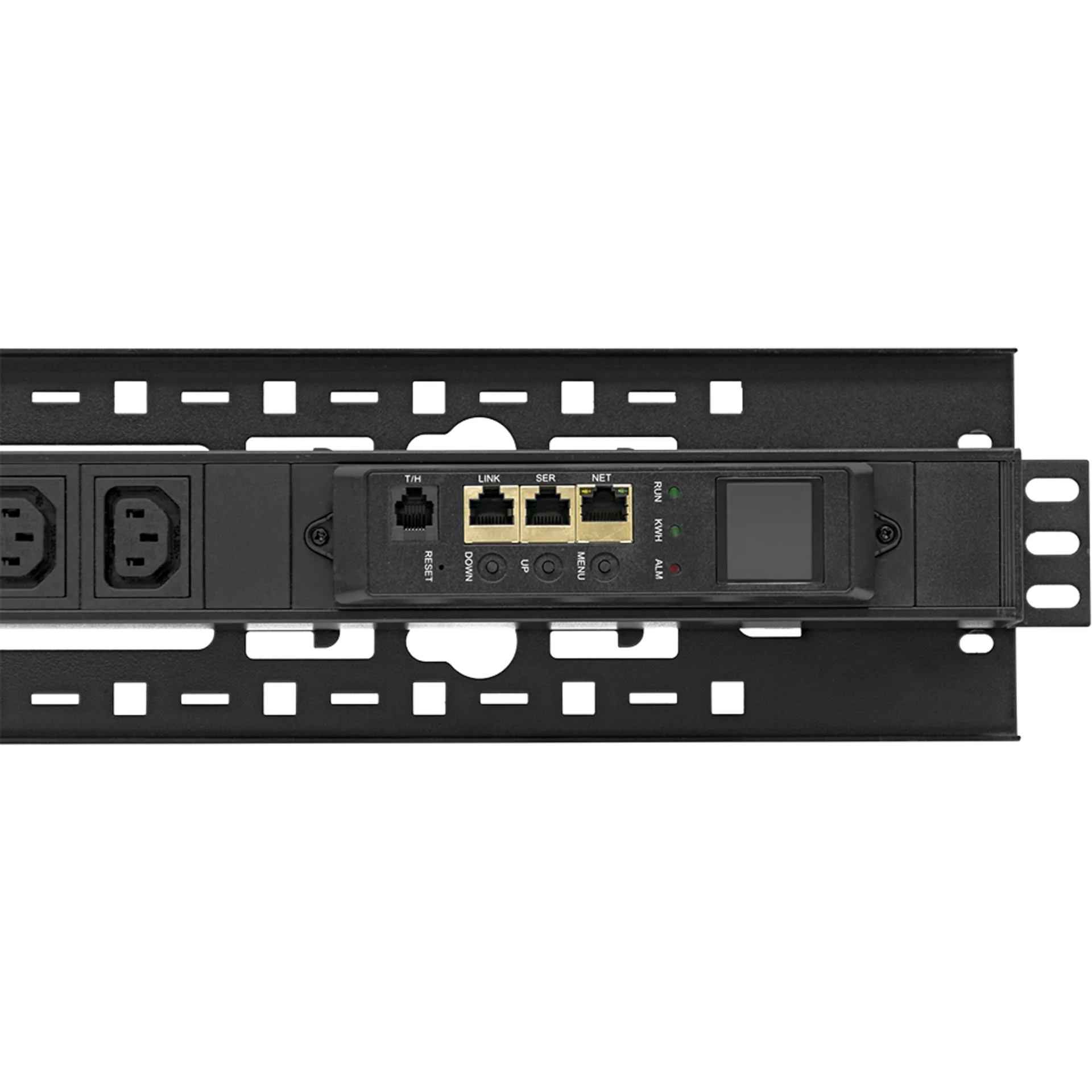 Блок розеток с функцией измерения серия BASIC, 20xC13, 4xC19, вход IEC60309 3x32A (3P+N+PE)