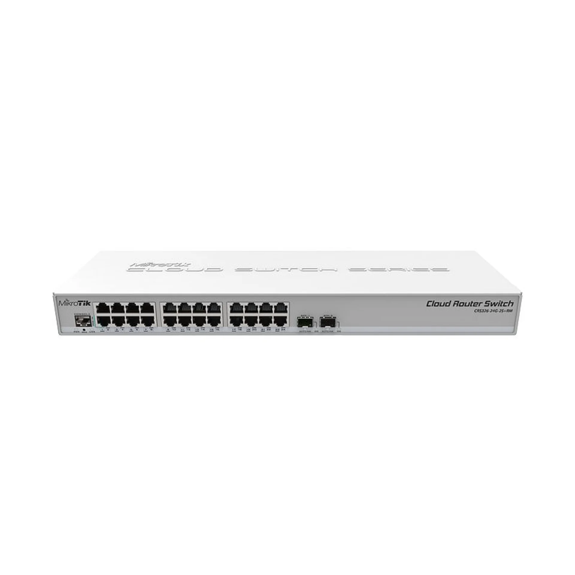 Коммутатор Cloud Router Switch Mikrotik CRS326-24G-2S+RM