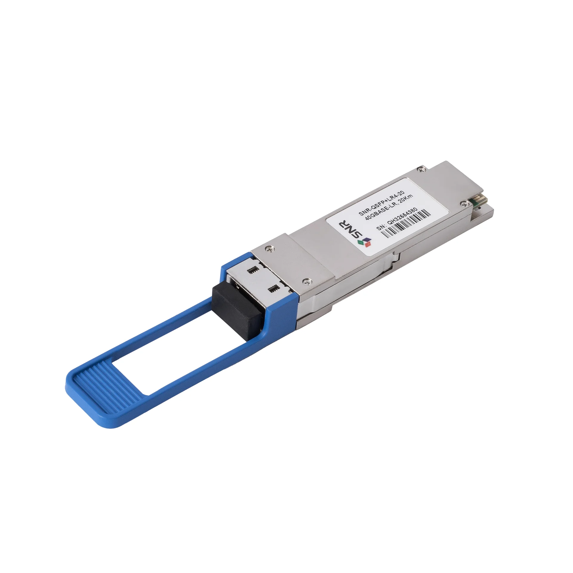 Двухволоконный модуль, QSFP+ 40GBASE-LR4, разъем LC, дальность до 20км
