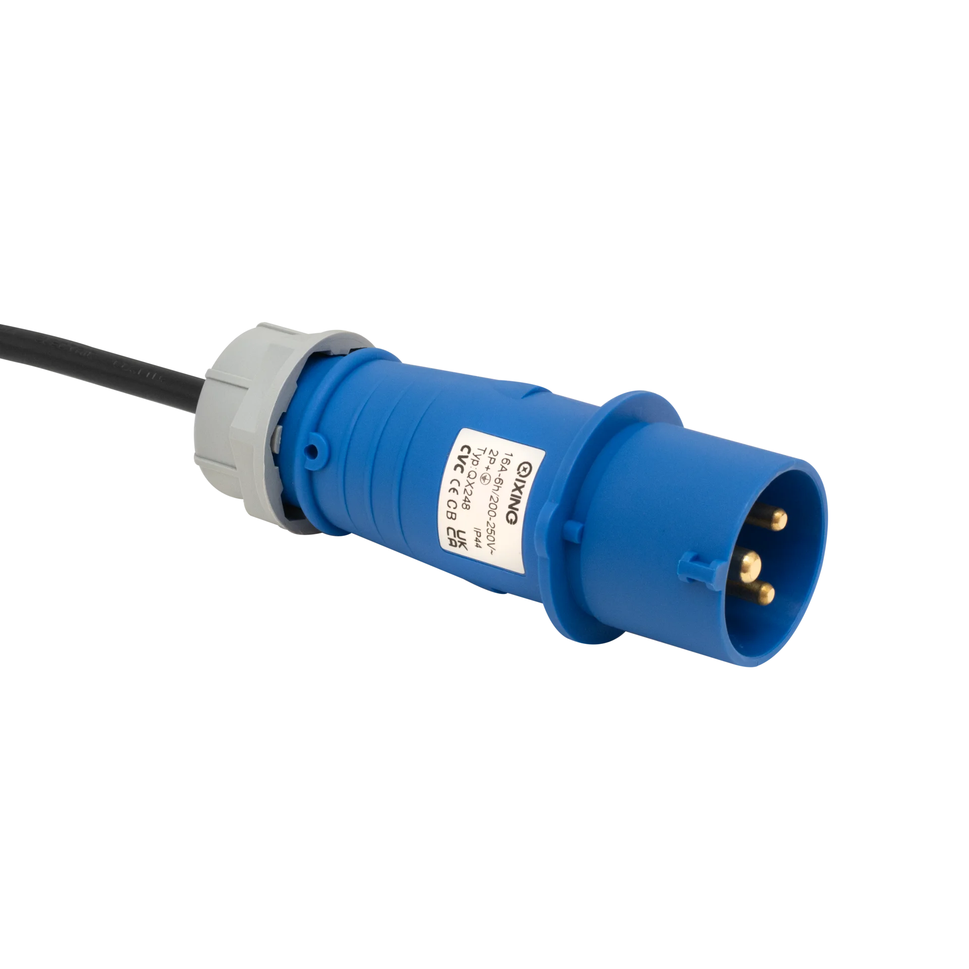 Блок розеток с функцией измерения серии IEX тип PM на 24хIEX (C13/C19), шнур питания 3м с вилкой IEC 60309 16A 1P+N+E