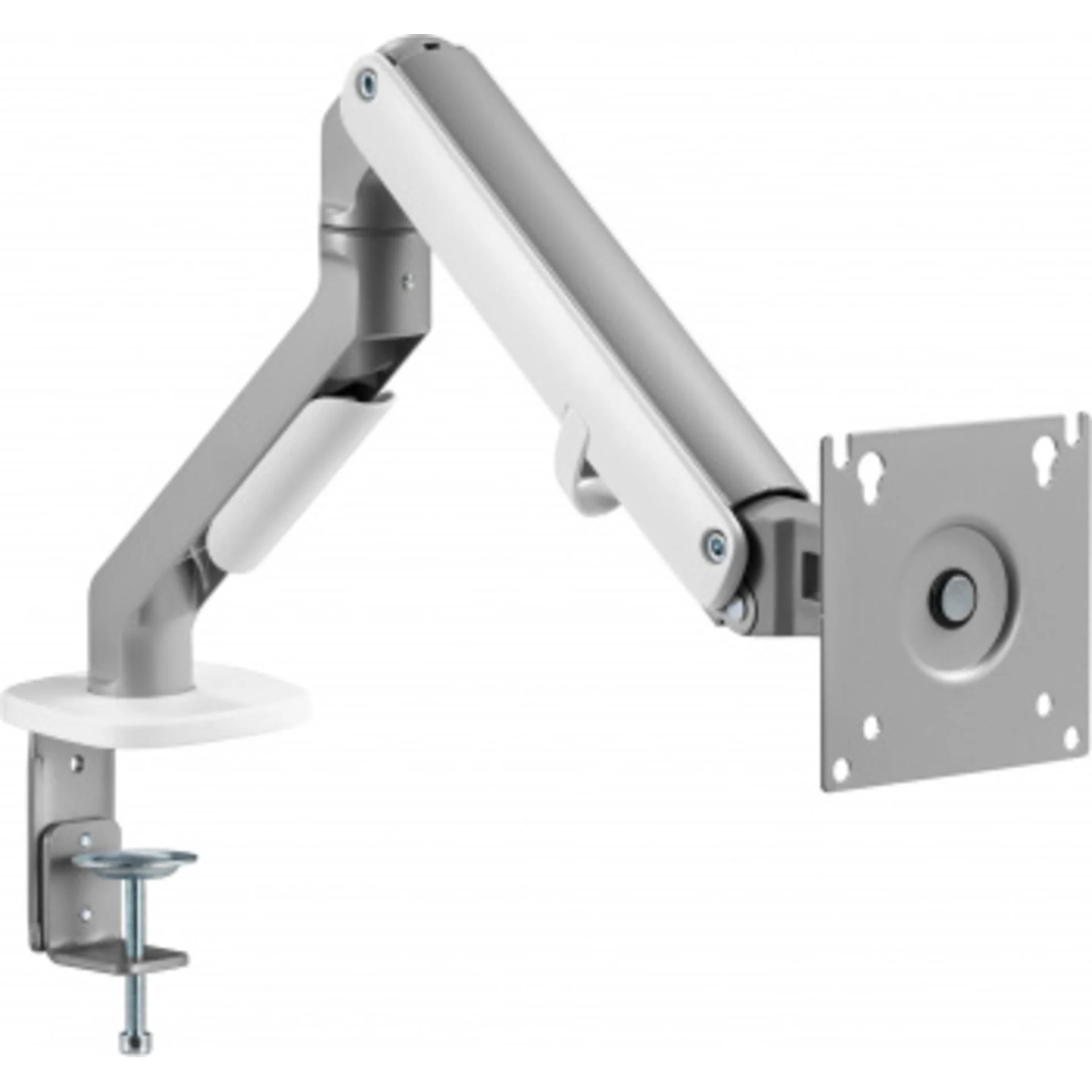 Кронштейн для мониторов Ultramounts UM734SIL серый/серебристый 17"-27" макс.7кг крепление к столешни