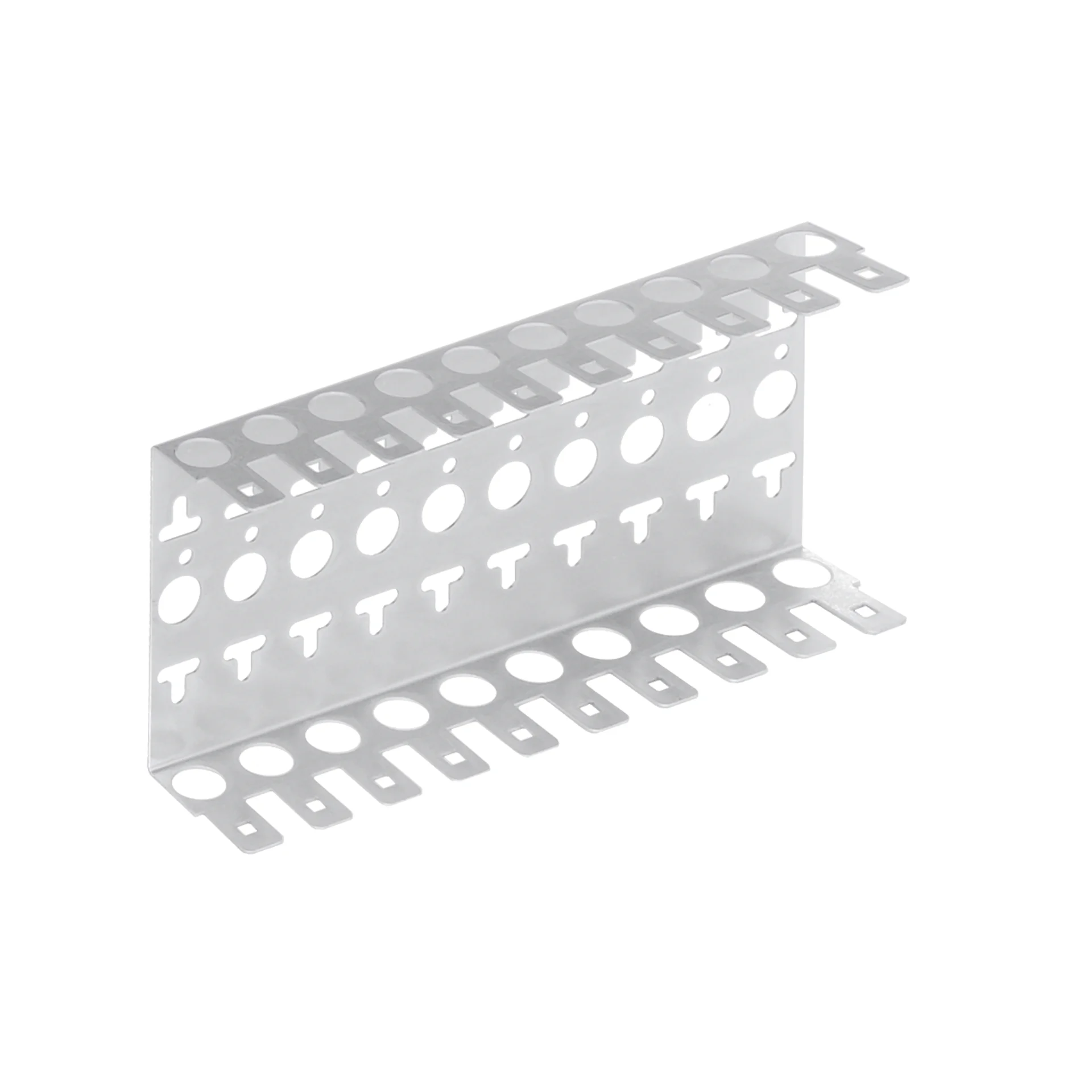 Кронштейн NIKOMAX настенный, на 10 плинтов, металлический, уп-ка 2шт.