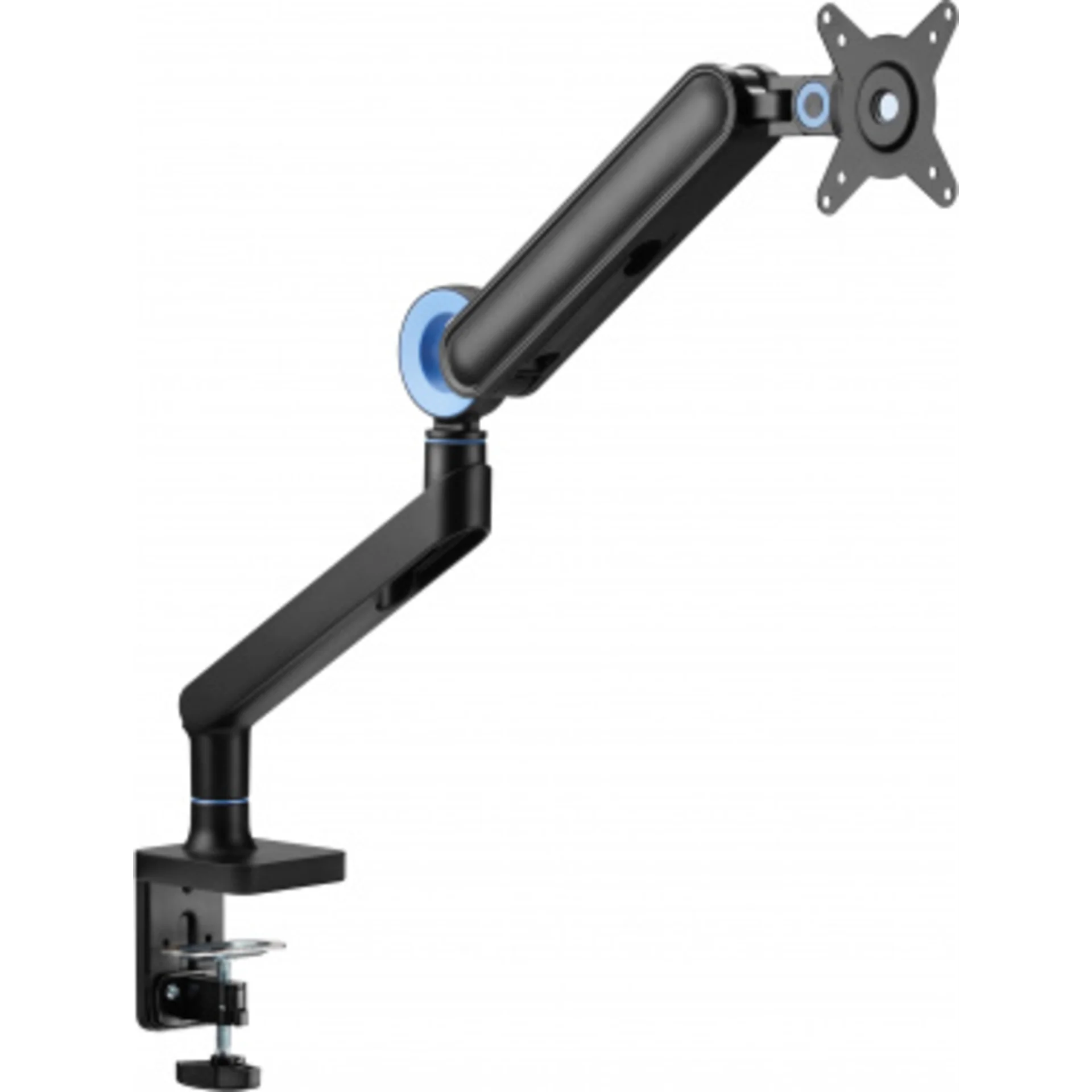 Кронштейн для мониторов Ultramounts UM719B черный 17"-35" макс.10.5кг крепление к столешнице поворот