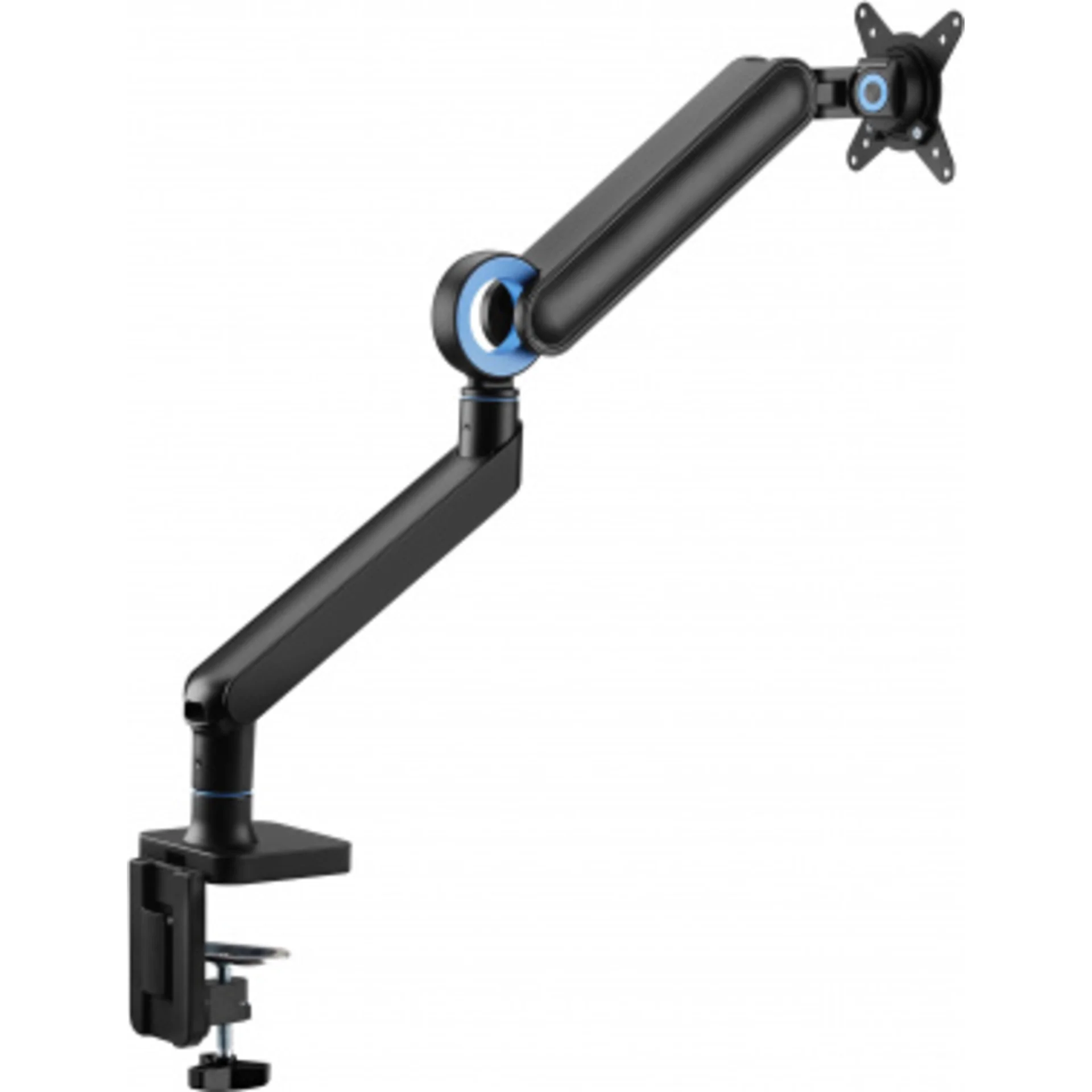 Кронштейн для мониторов Ultramounts UM719B черный 17"-35" макс.10.5кг крепление к столешнице поворот