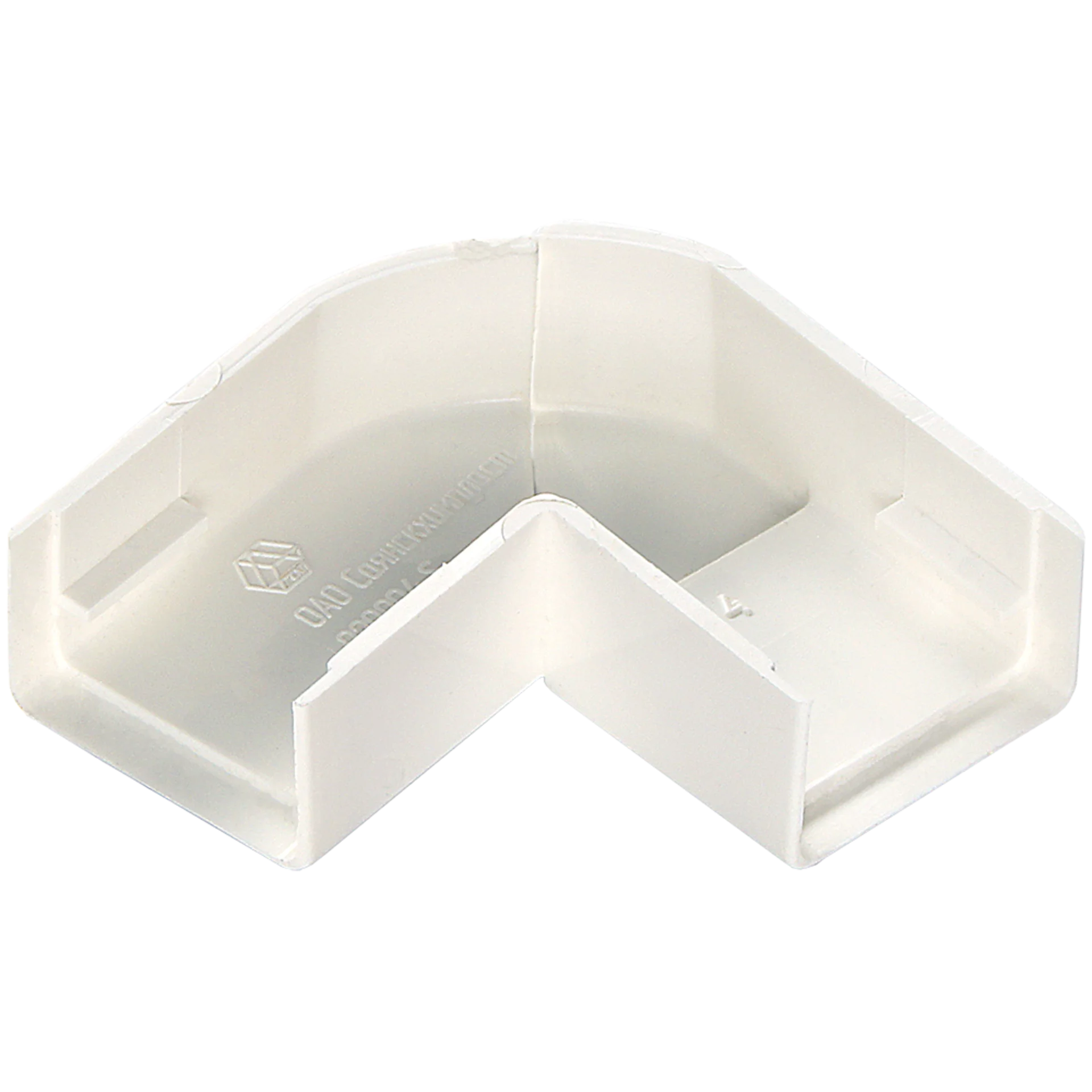 Угол плоский изменяемы для кабель-канала 20х12,5