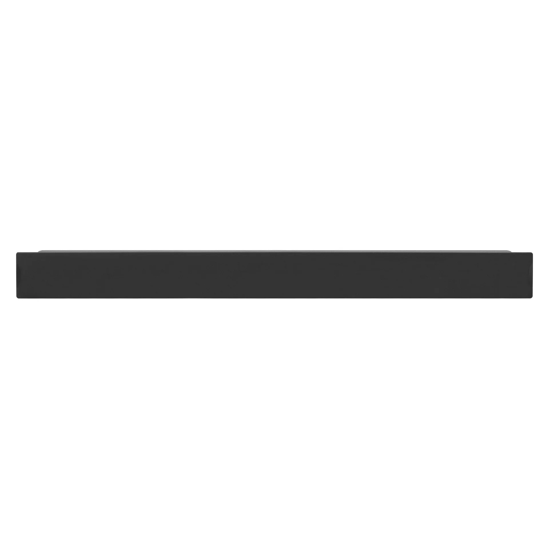 Пластиковая фальшпанель-заглушка 19" высота 1U, монтаж без инструментов