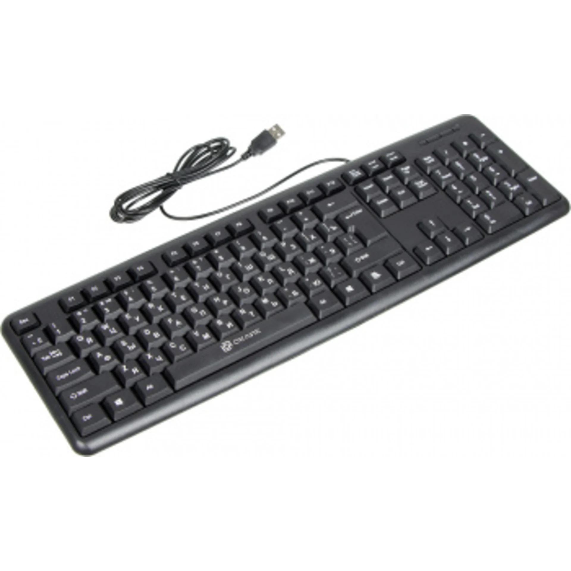 Клавиатура Оклик 180V2 черный USB