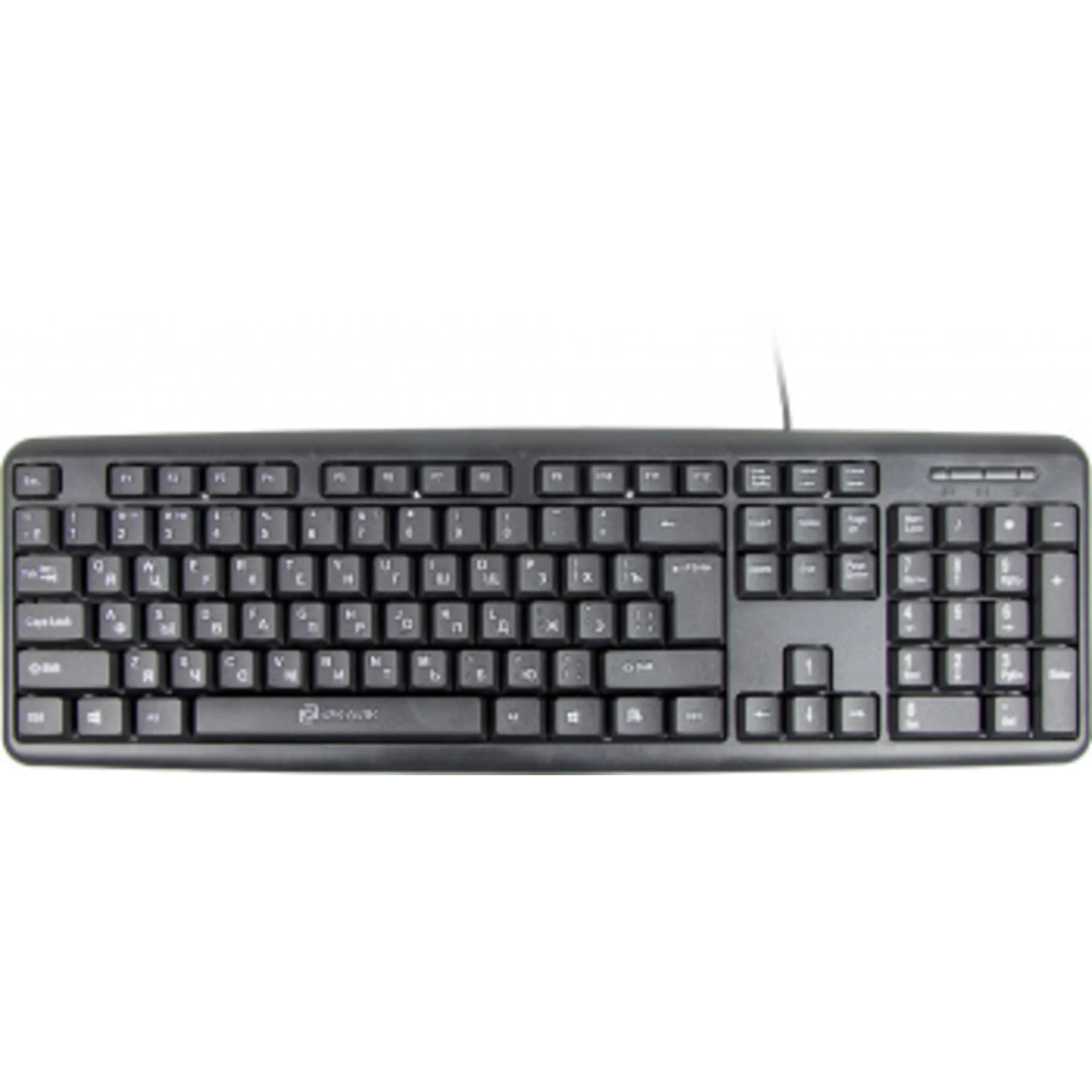 Клавиатура Оклик 180V2 черный USB