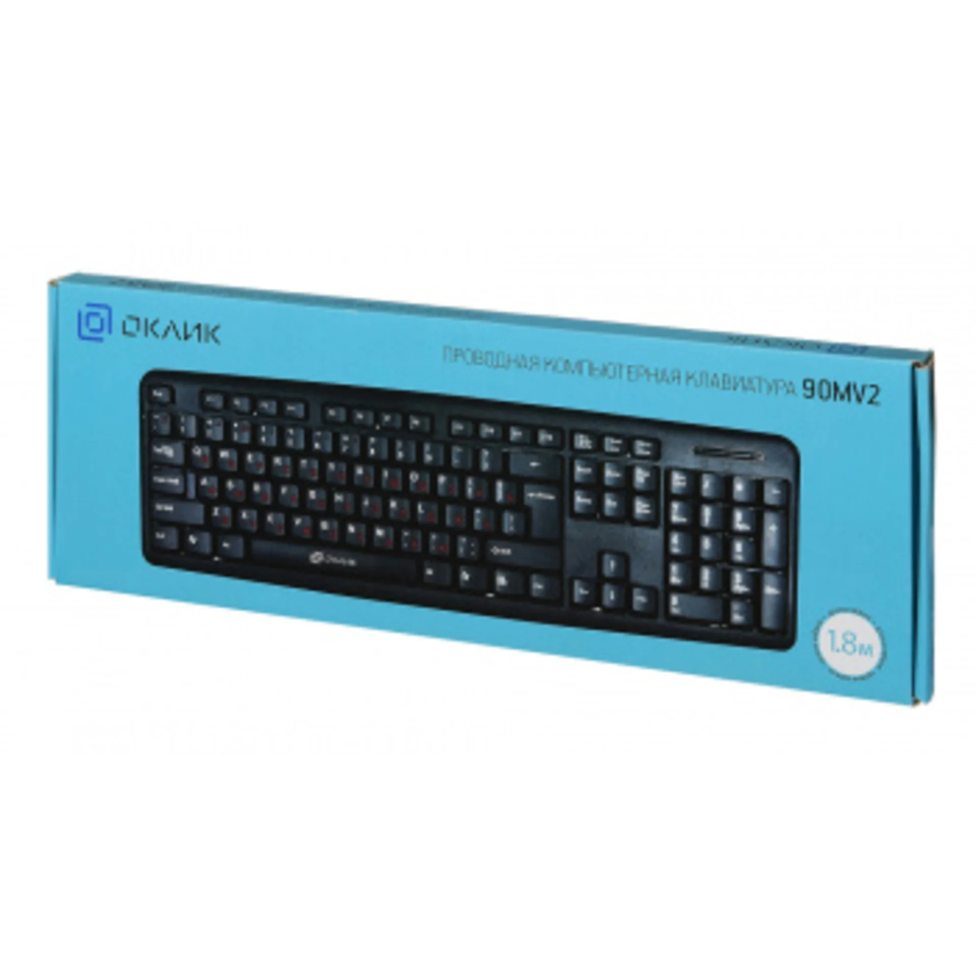 Клавиатура Оклик 90MV2 черный USB