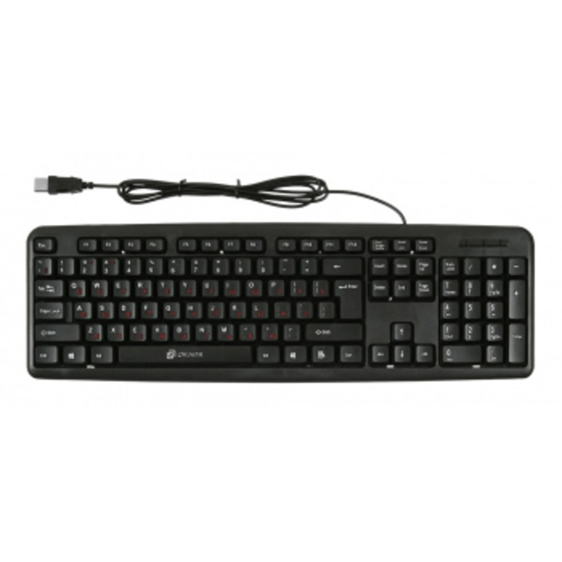 Клавиатура Оклик 90MV2 черный USB