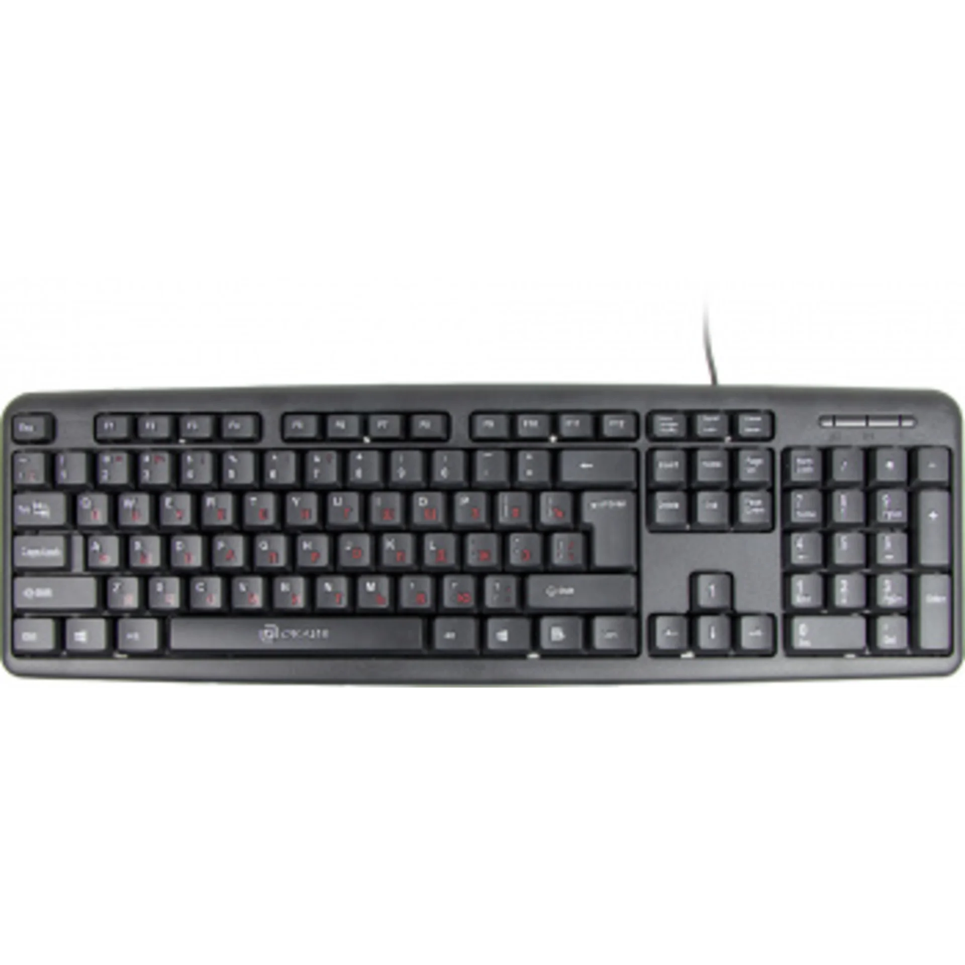 Клавиатура Оклик 90MV2 черный USB