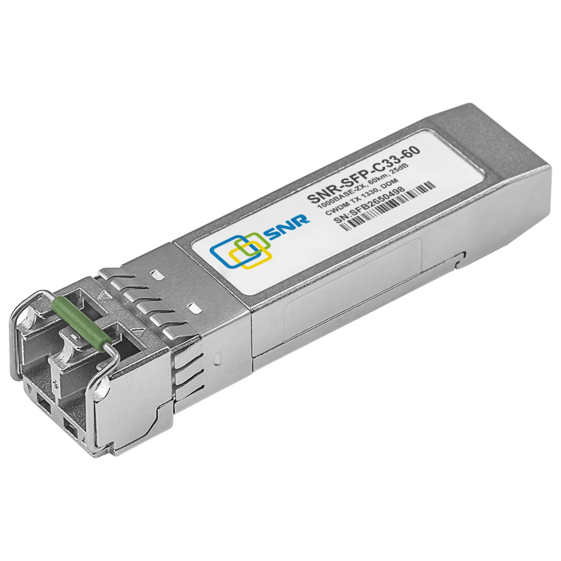 Модуль SFP CWDM оптический, дальность до 60км (25dB), 1330нм
