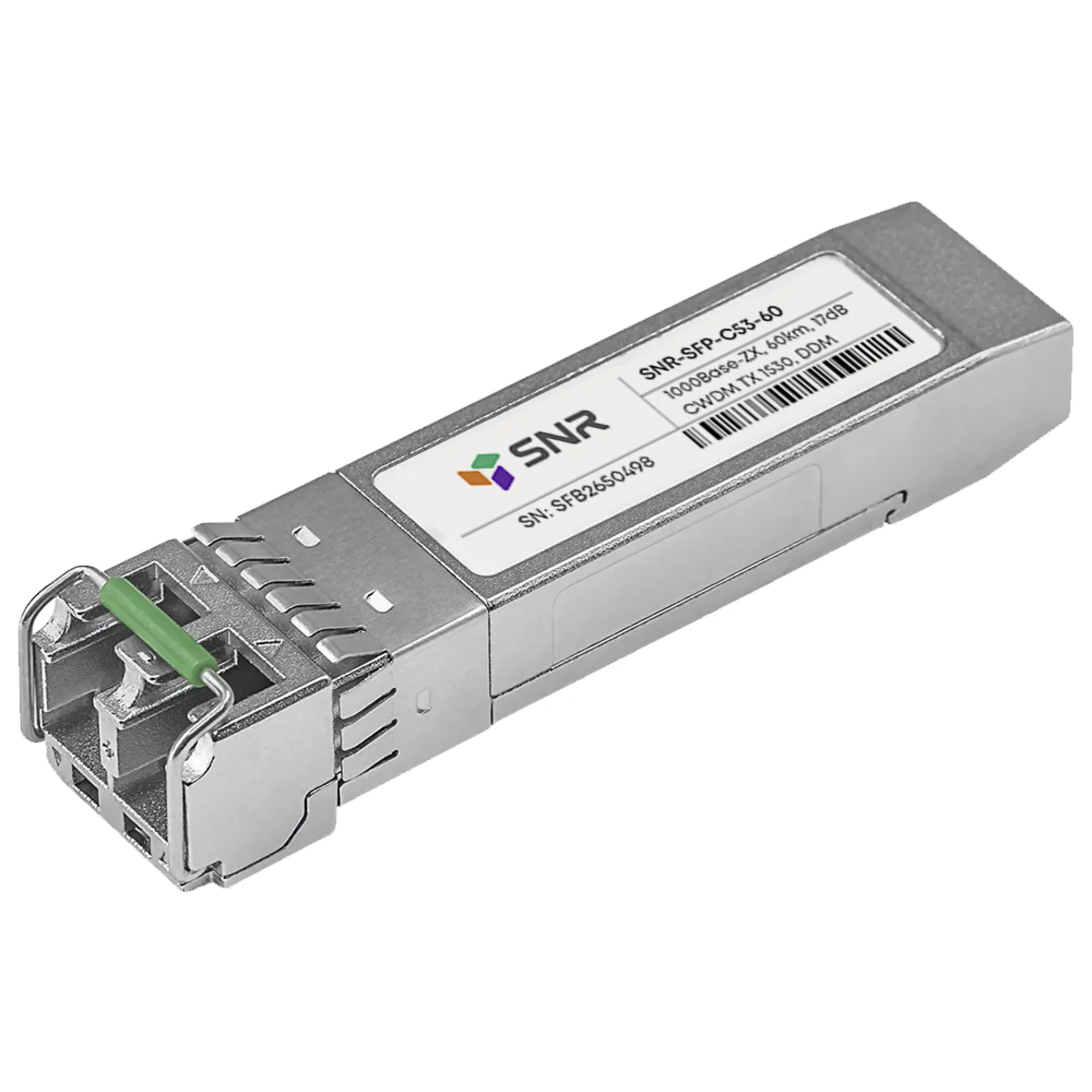 Модуль SFP CWDM оптический, дальность до 60км (17dB), 1530нм